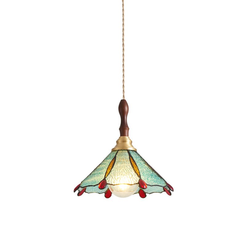 Floraner Messing & Glas Pendelleuchte-Letslighting
