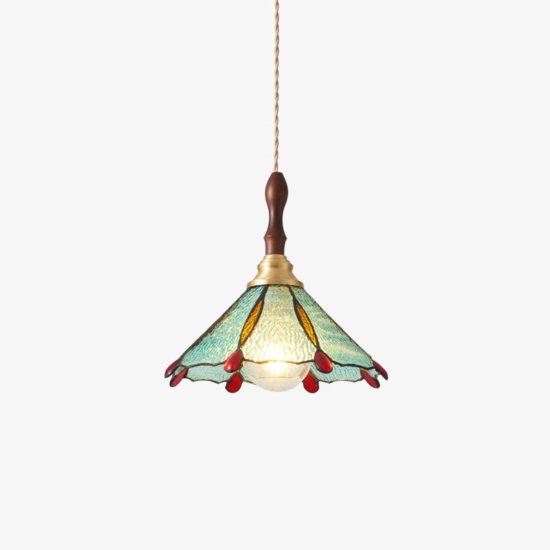 Floraner Messing & Glas Pendelleuchte-Letslighting