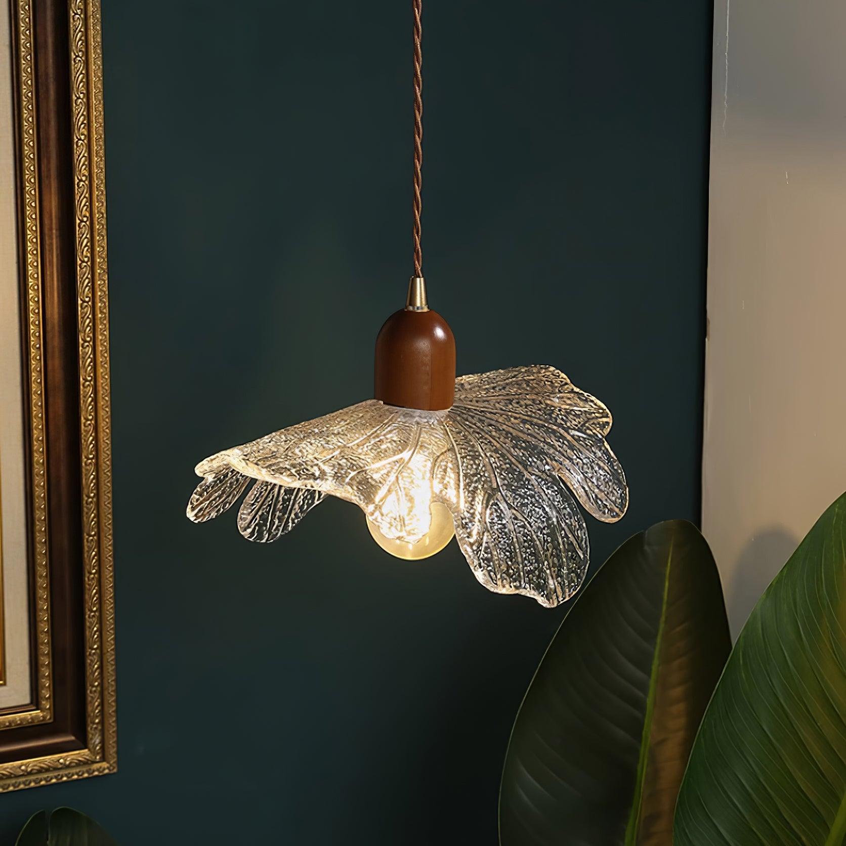 Pendelleuchte Tiffany-Stil Glas Blumenschirm Art-Letslighting