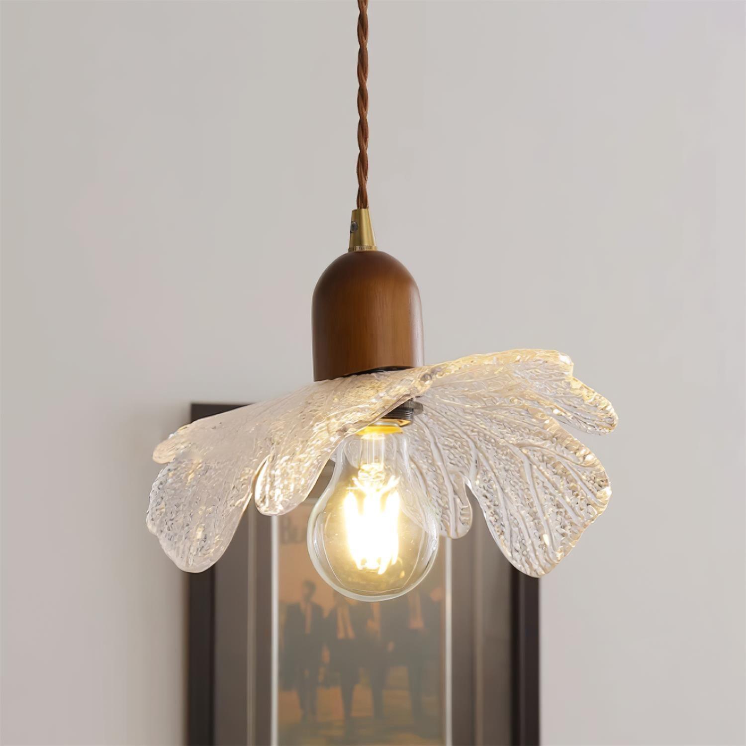 Pendelleuchte Tiffany-Stil Glas Blumenschirm Art-Letslighting