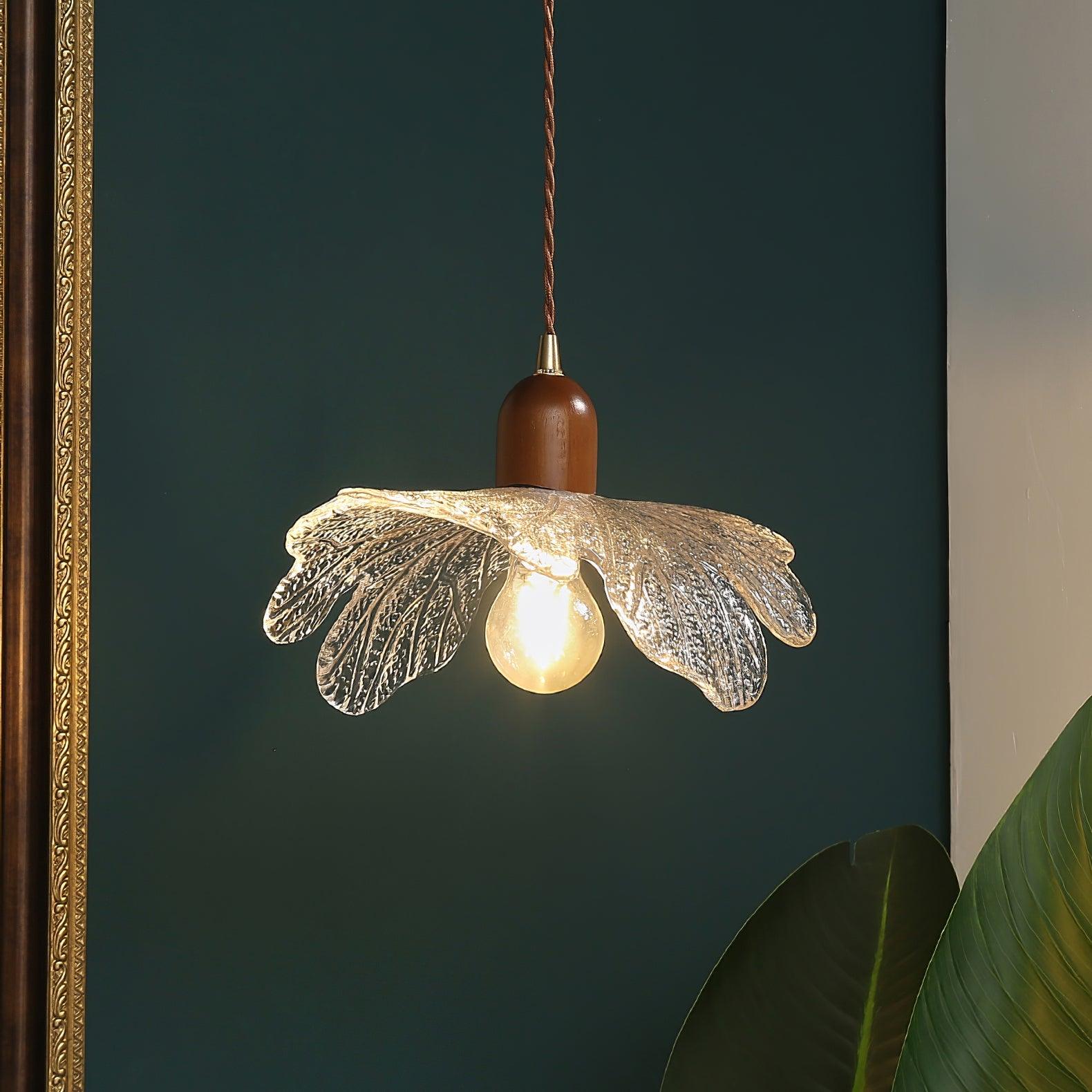 Pendelleuchte Tiffany-Stil Glas Blumenschirm Art-Letslighting