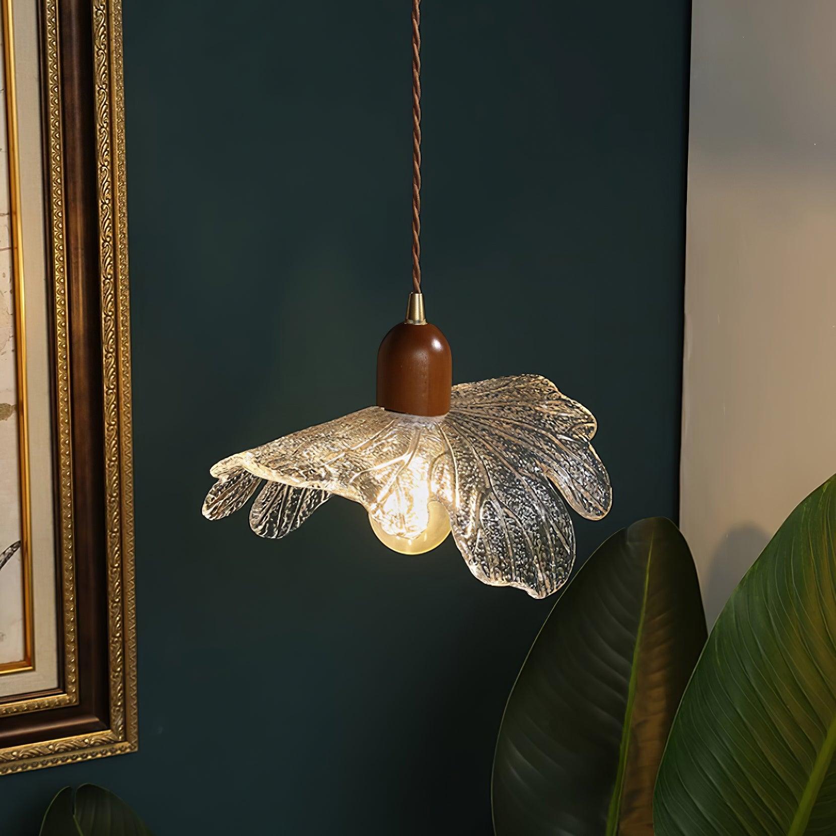 Pendelleuchte Tiffany-Stil Glas Blumenschirm Art-Letslighting