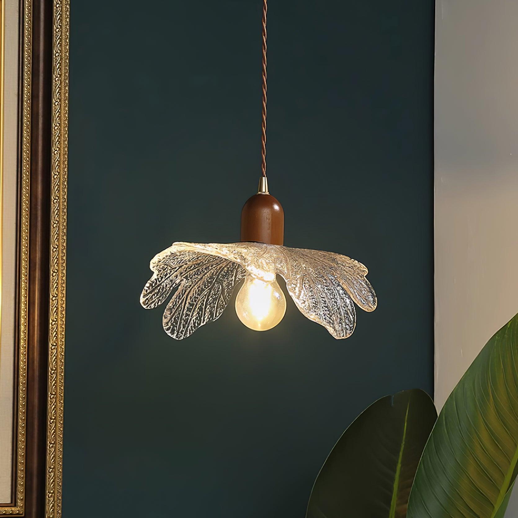 Pendelleuchte Tiffany-Stil Glas Blumenschirm Art-Letslighting