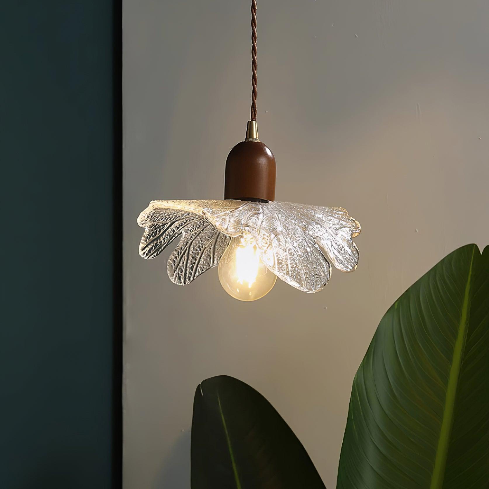 Pendelleuchte Tiffany-Stil Glas Blumenschirm Art-Letslighting