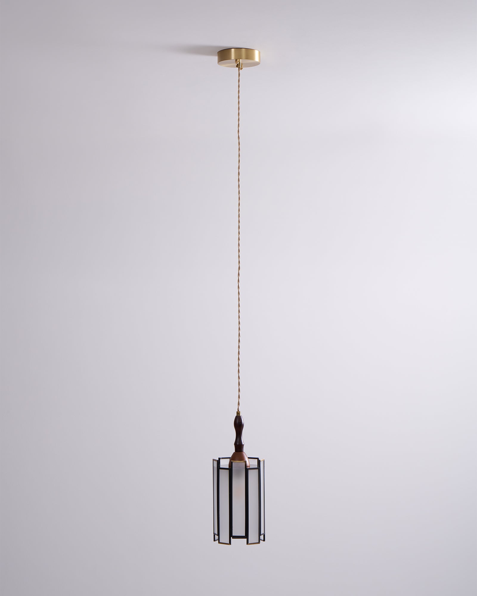 Florace Holz & Glas Vintage Pendelleuchte Lampe-Letslighting
