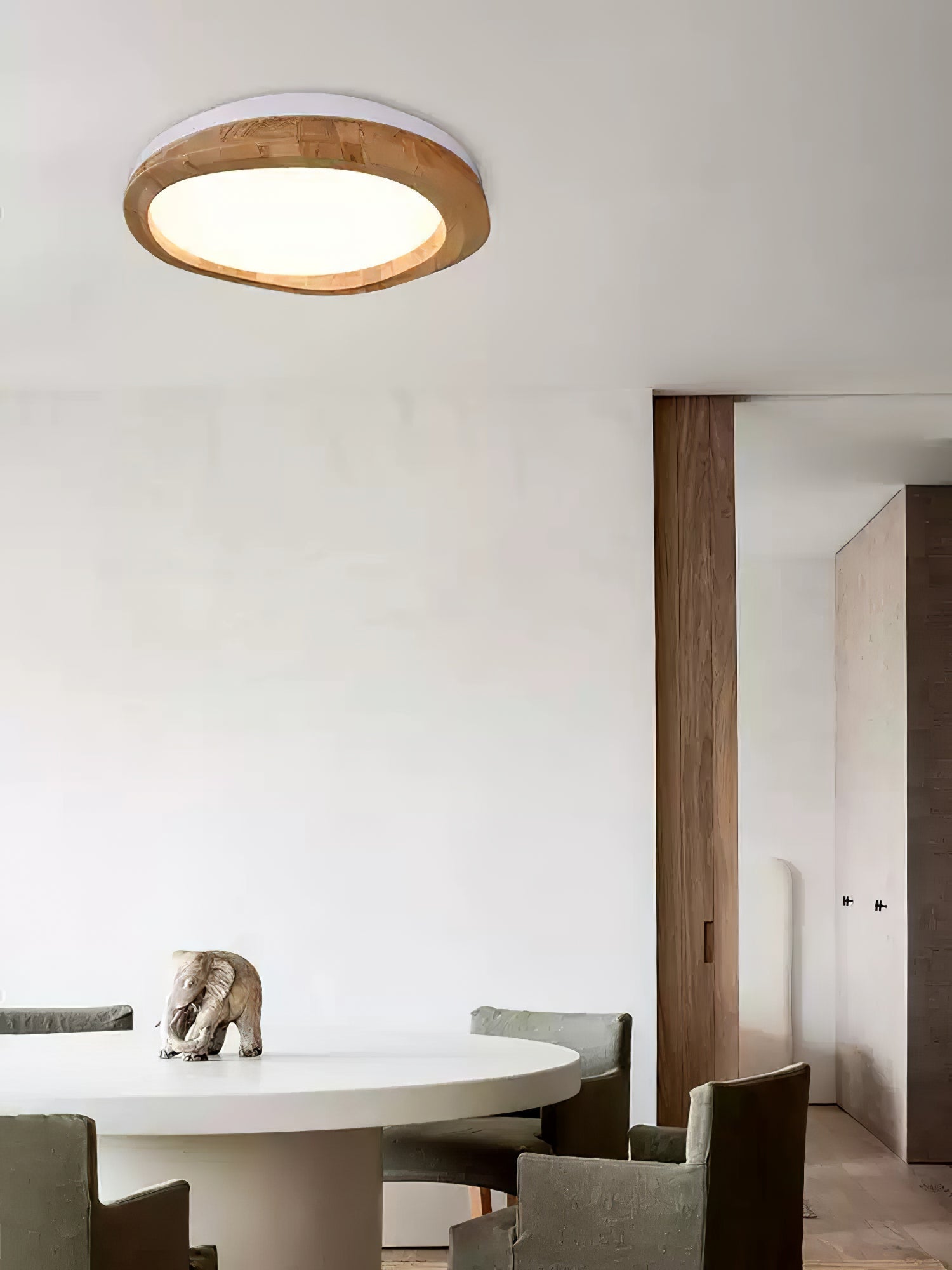 Artalis Unterputzmontage aus Walnussholz-Letslighting