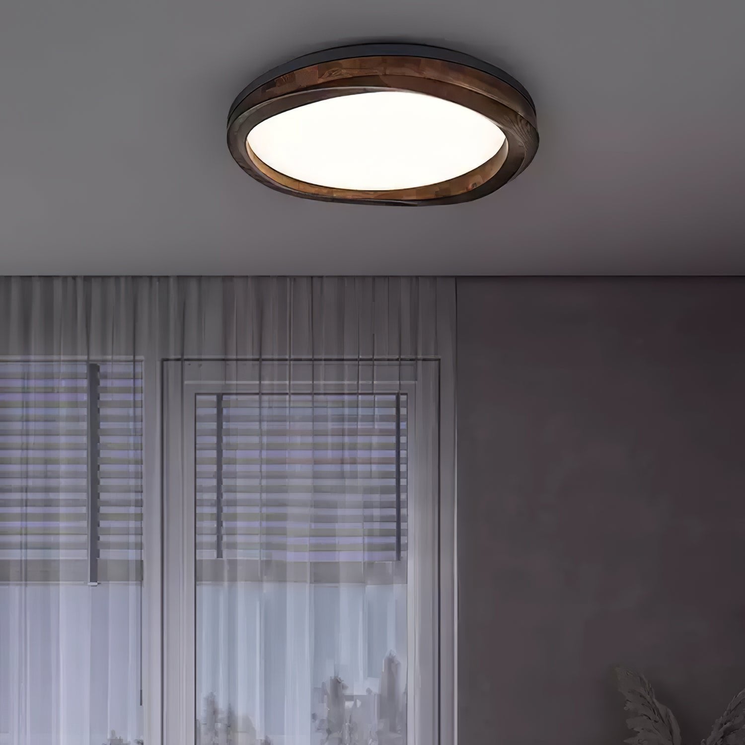 Artalis Unterputzmontage aus Walnussholz-Letslighting