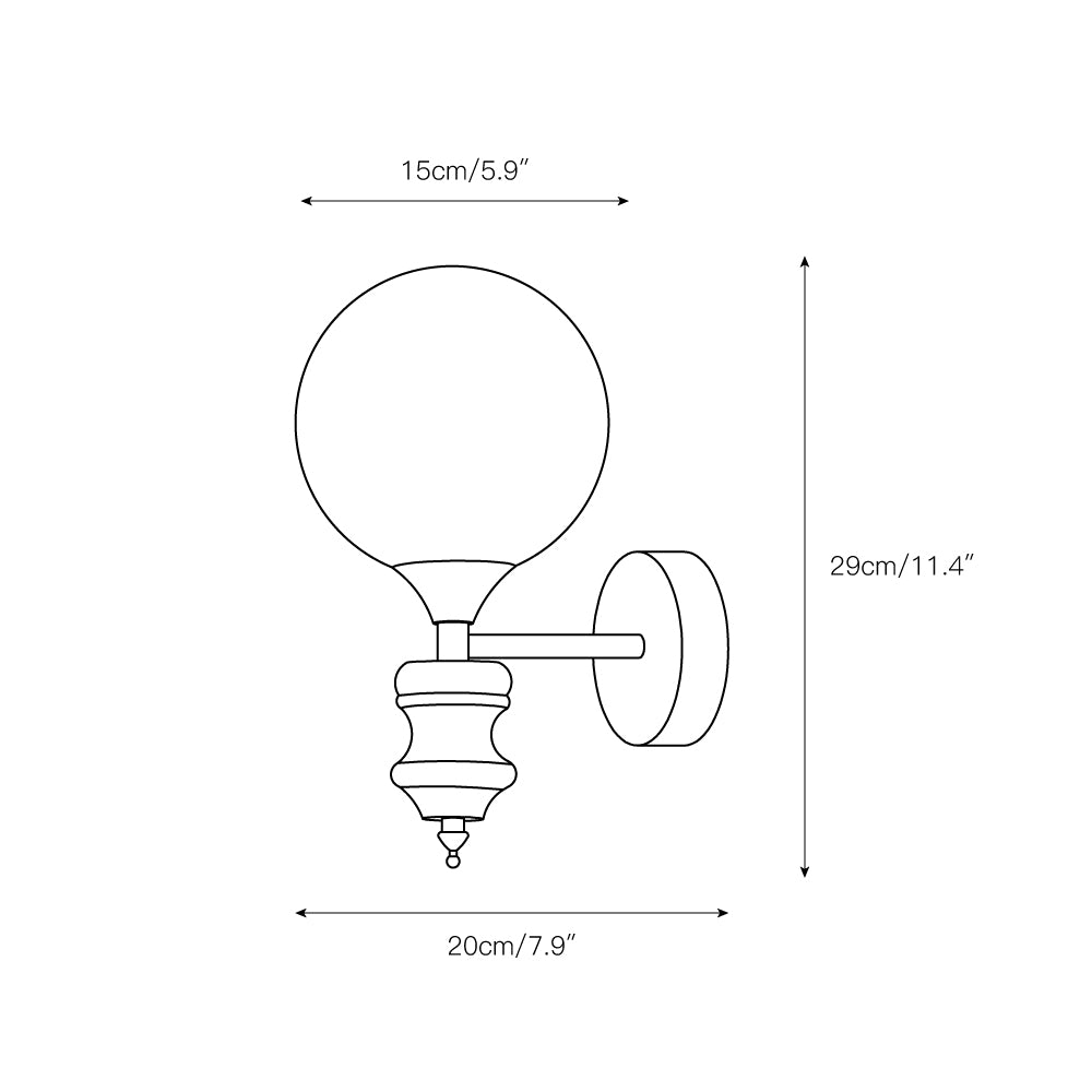 Zazoren Zeitlose Moderne Wandleuchte-Letslighting