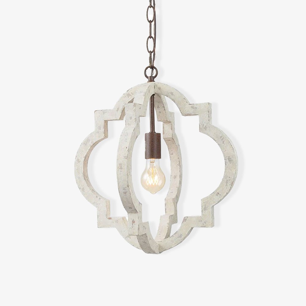 Benett Vintage Holz Kronleuchter-Letslighting