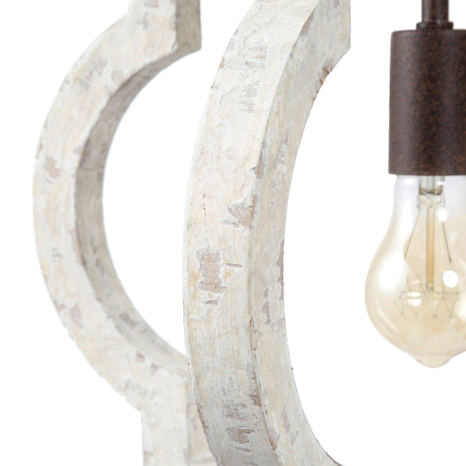 Benett Vintage Holz Kronleuchter-Letslighting