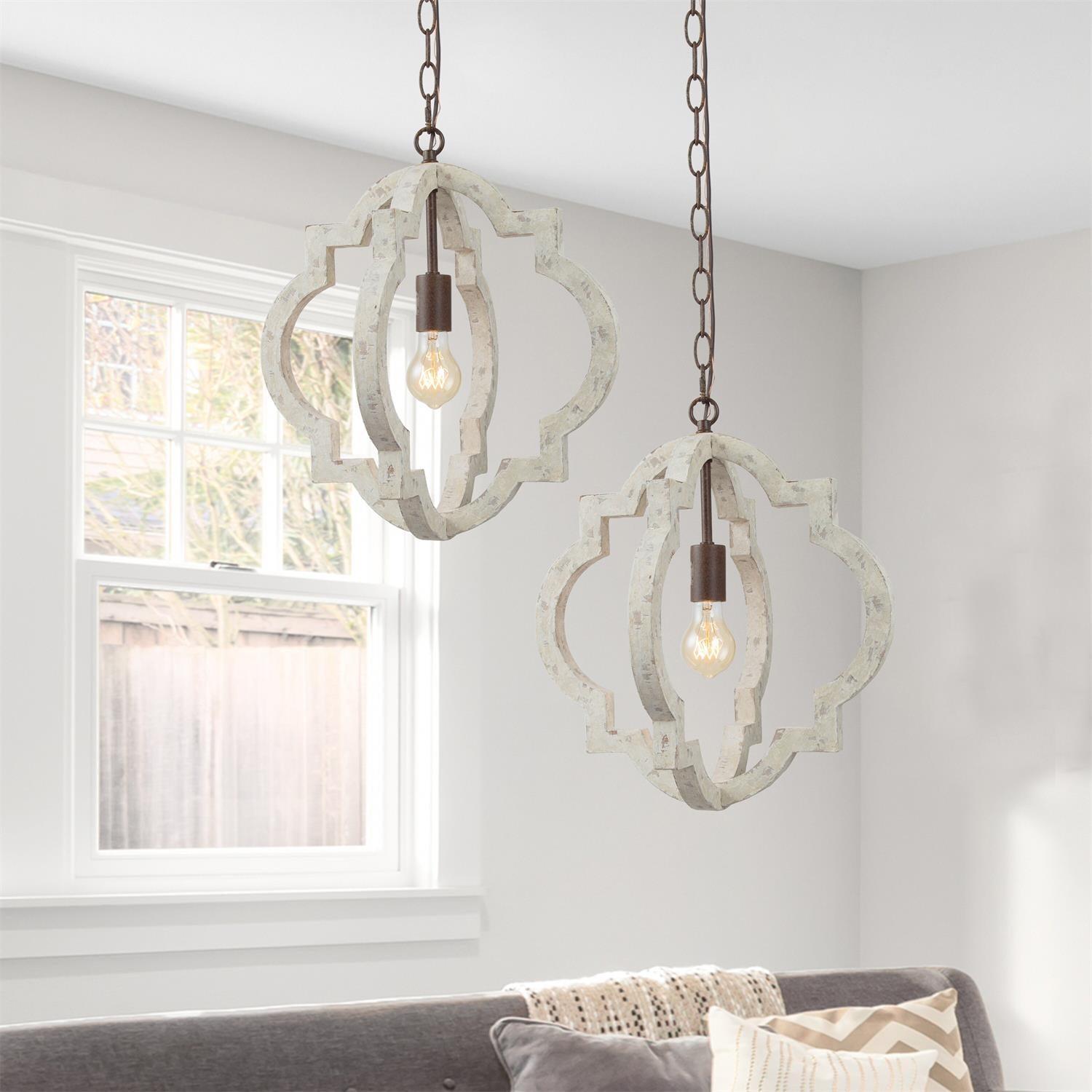 Benett Vintage Holz Kronleuchter-Letslighting