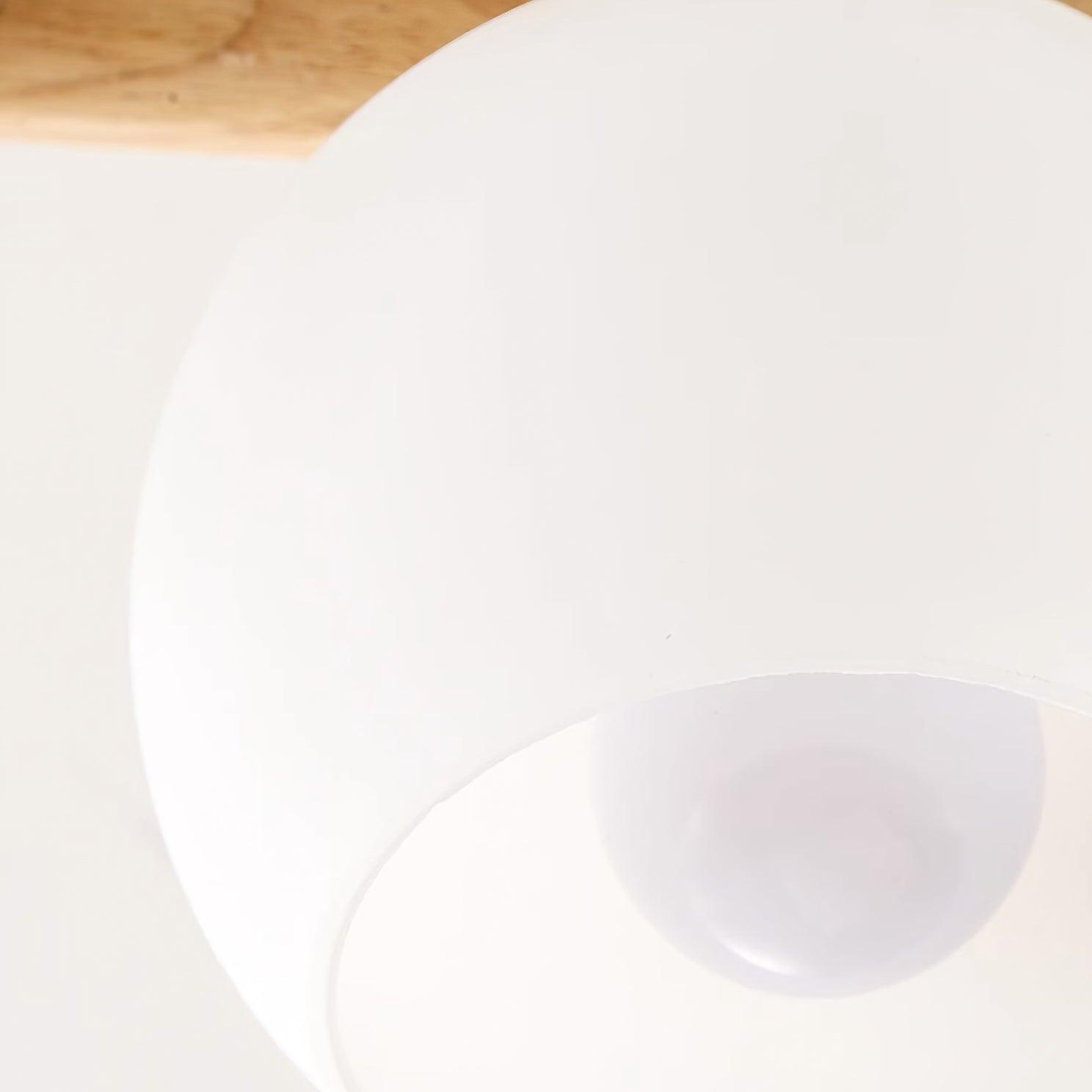 Deckenleuchte Holz Körper Glas Globen Organisch Warm Minimalistisch-Letslighting
