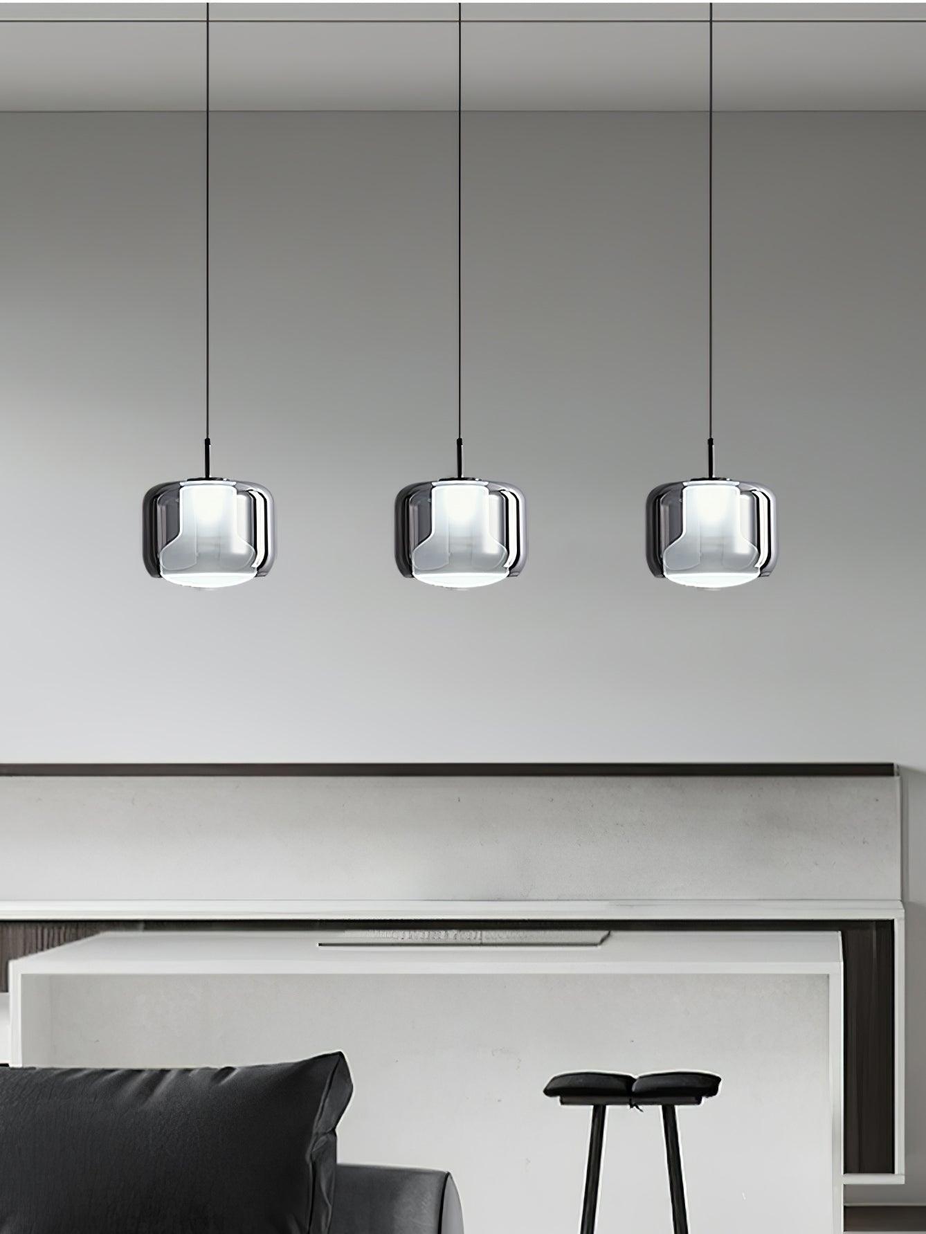 Vella Modern Glass Pendant Lamp-Letslighting