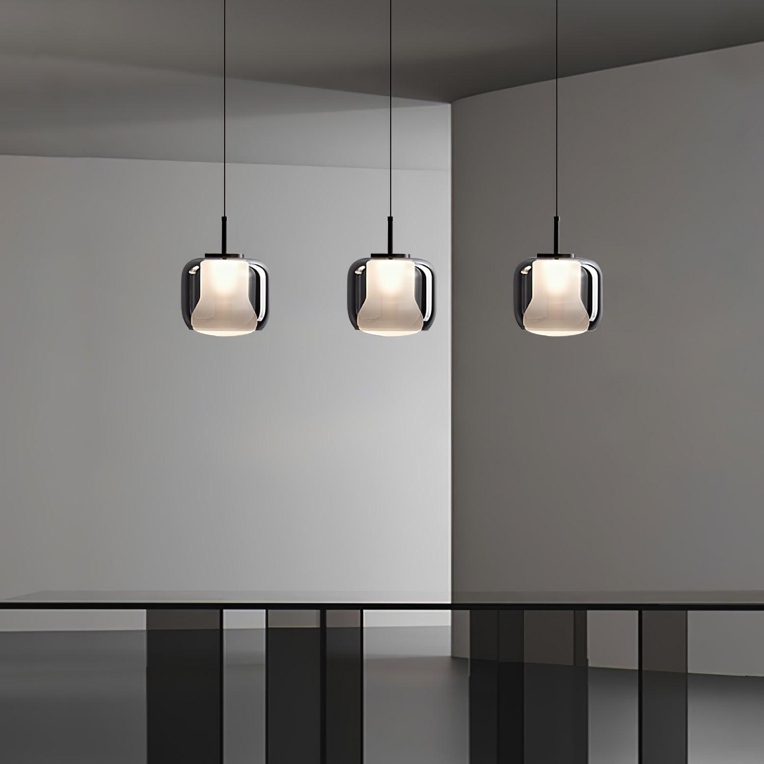 Vella Modern Glass Pendant Lamp-Letslighting