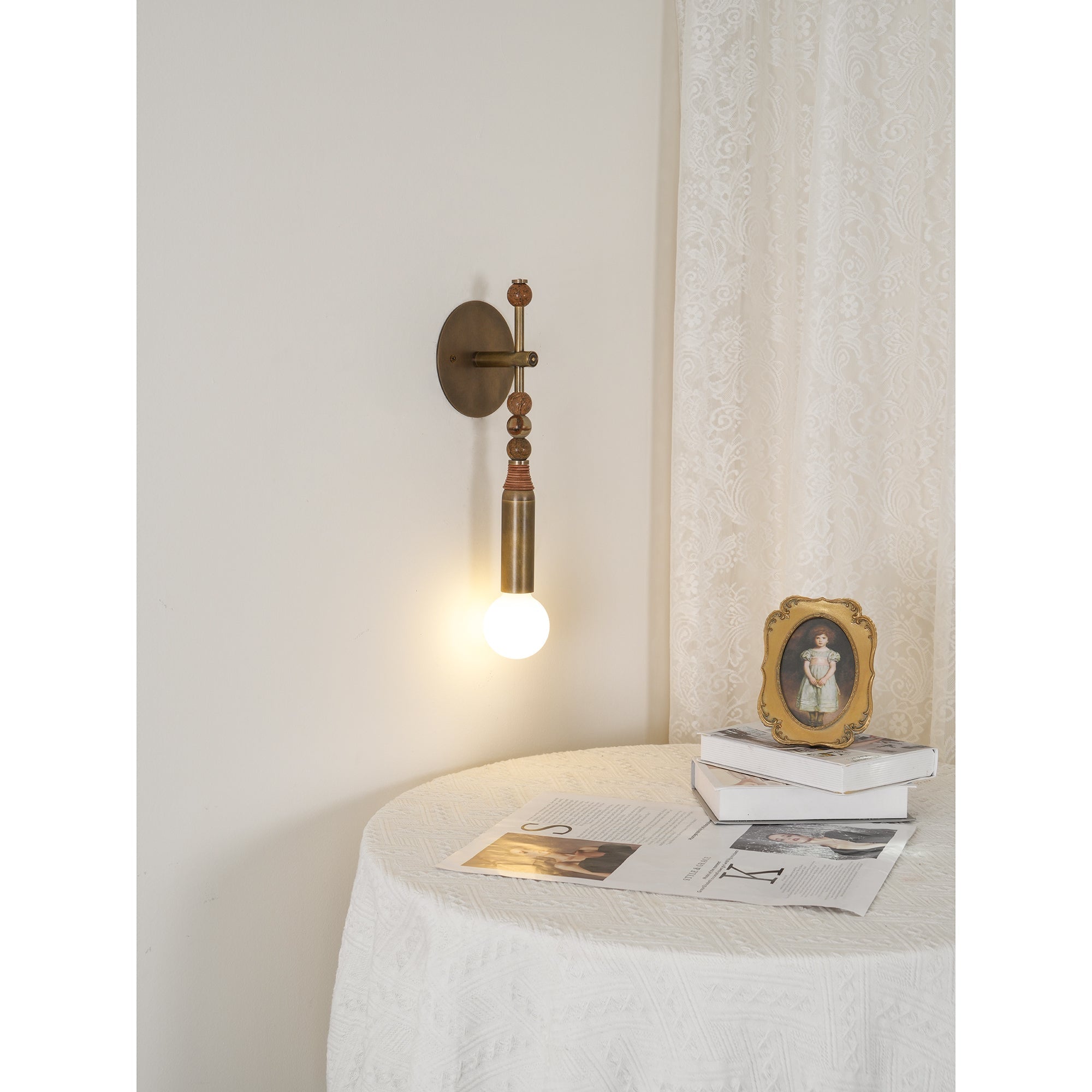 Icarira Modern Minimalist Marble Wall Lamp - Letslighting