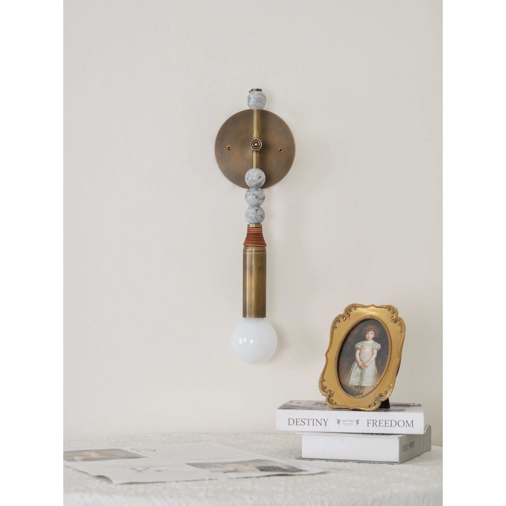Icarira Modern Minimalist Marble Wall Lamp - Letslighting