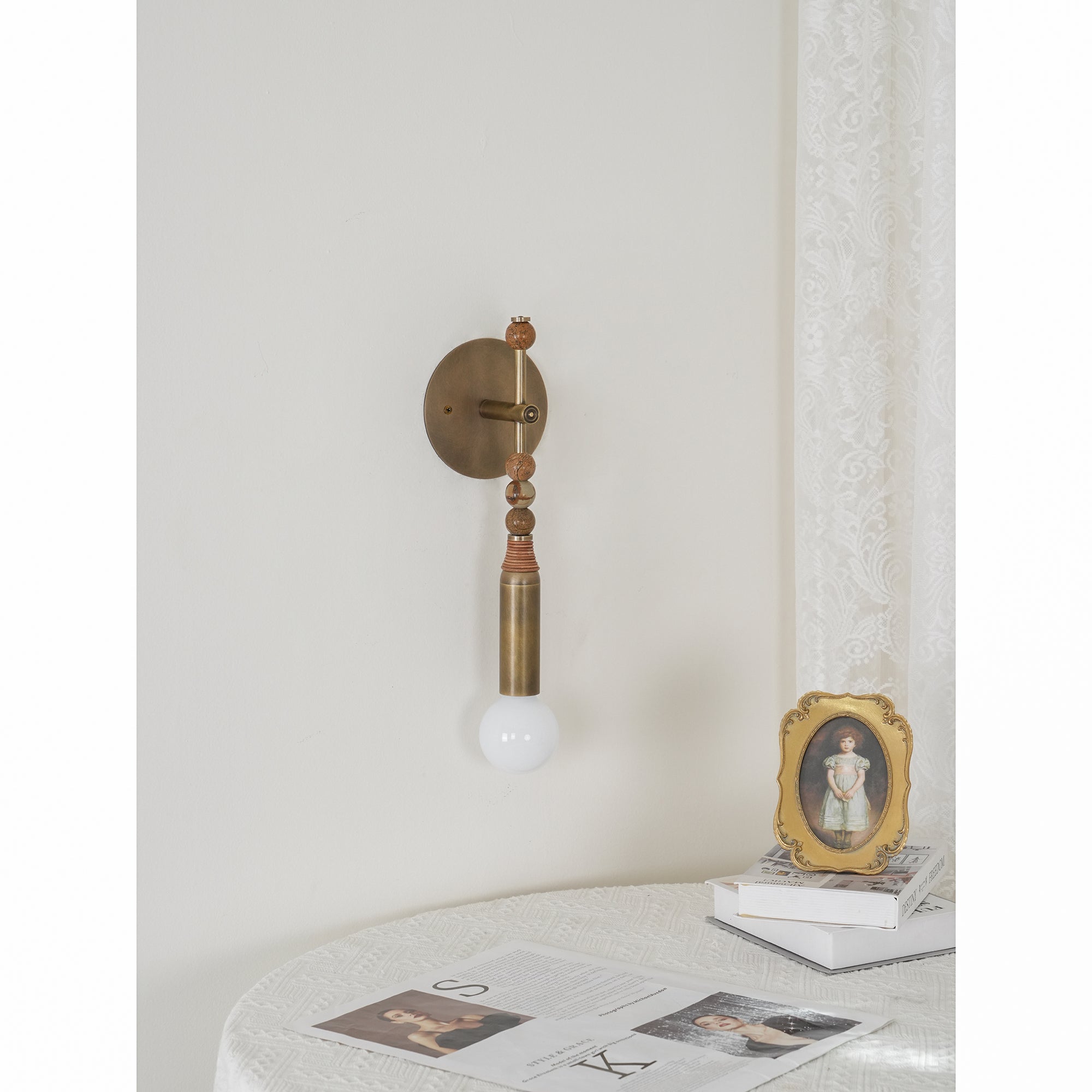 Icarira Modern Minimalist Marble Wall Lamp - Letslighting