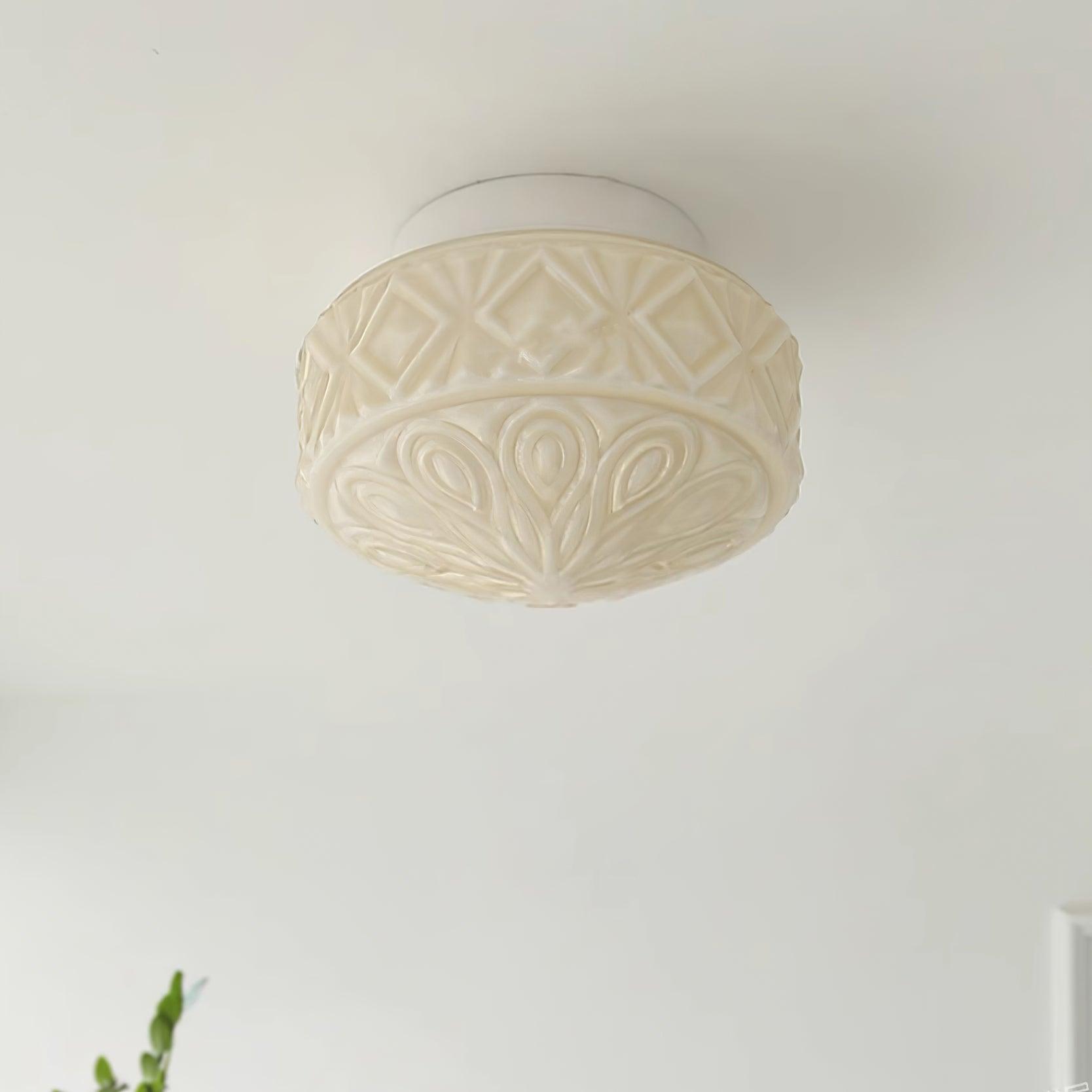 Evale Mattglas Bündigmontage Deckenleuchte-Letslighting