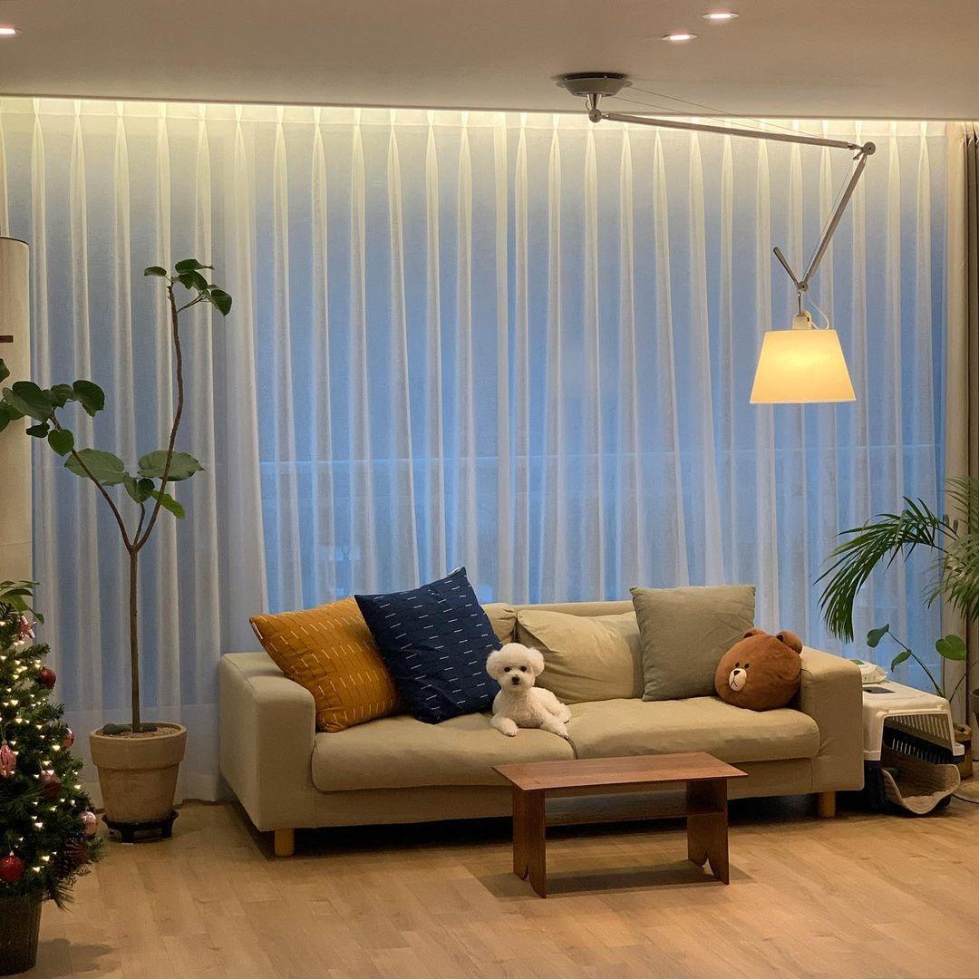 Avice Stoff Decke Pendelleuchte-Letslighting