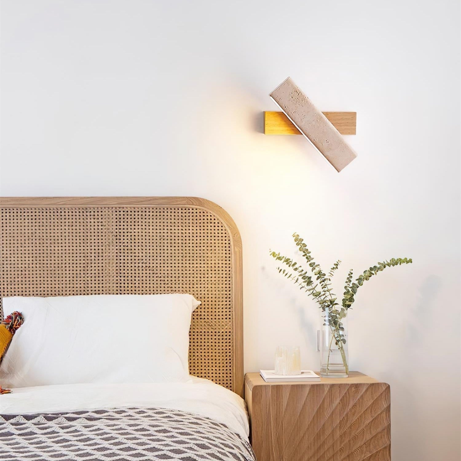 Orbit Travertine Rotating Wall Lamp - Letslighting