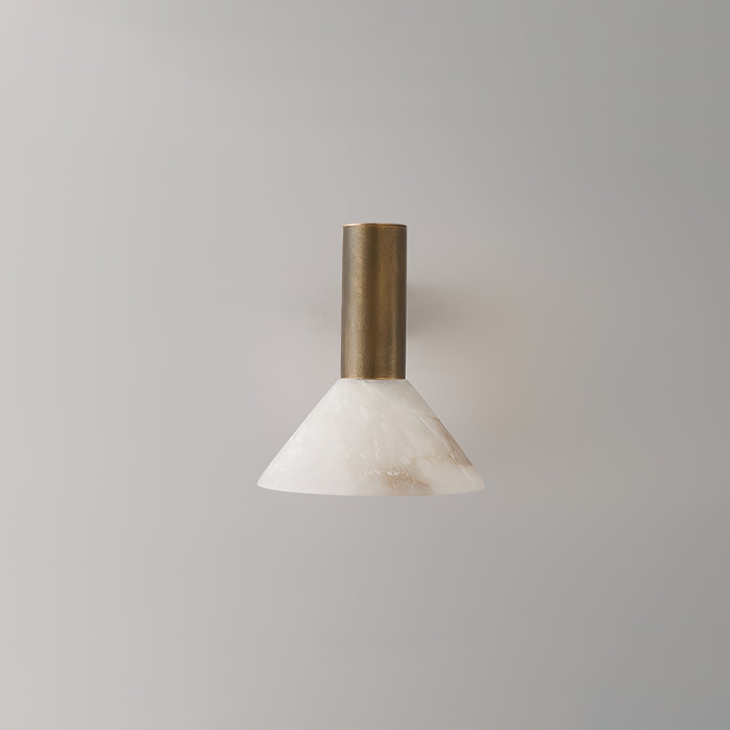 Eurnoria Cone Alabaster Wall Light - Neutralighting