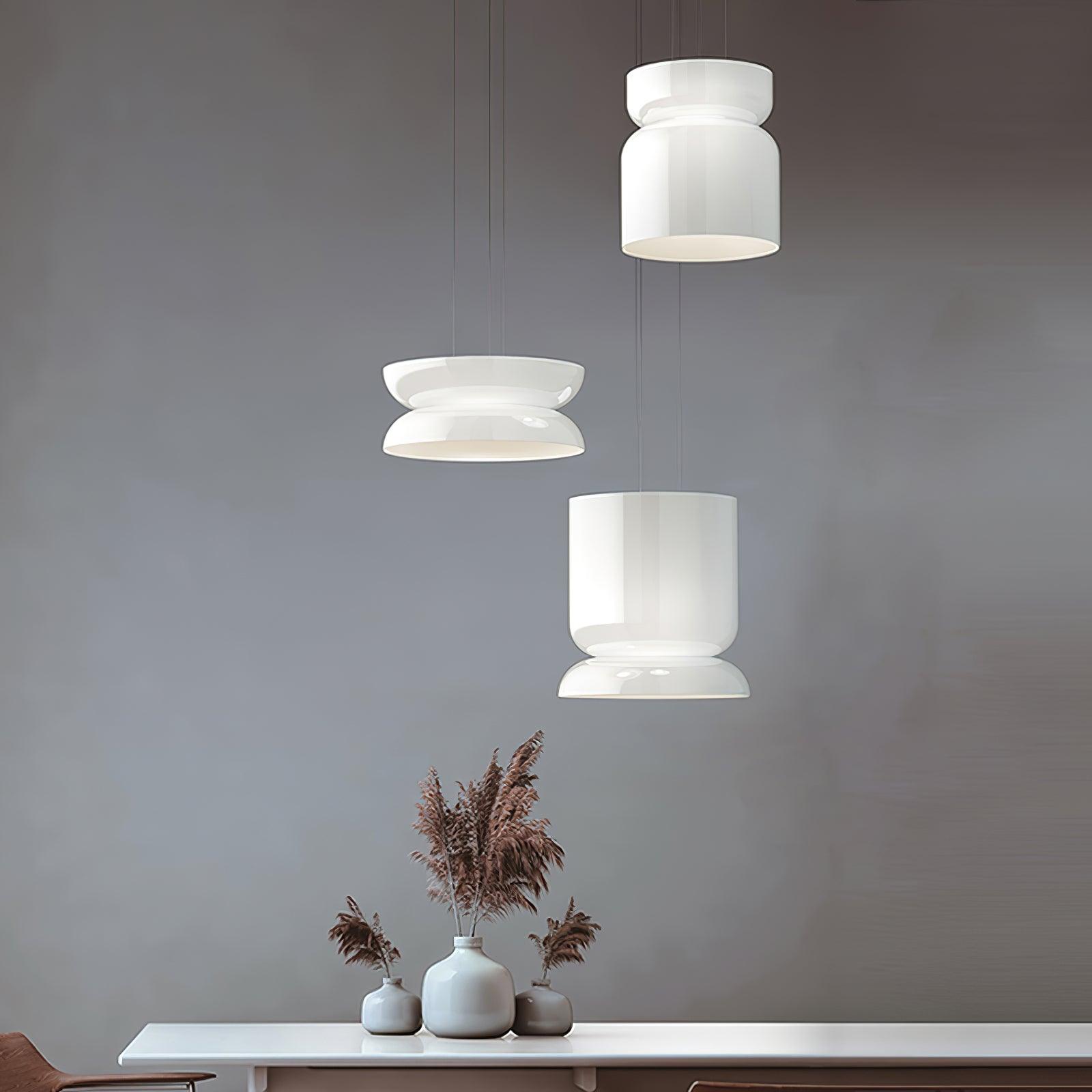 Casorion Modern Minimalistisch LED Glas Pendelleuchte-Letslighting