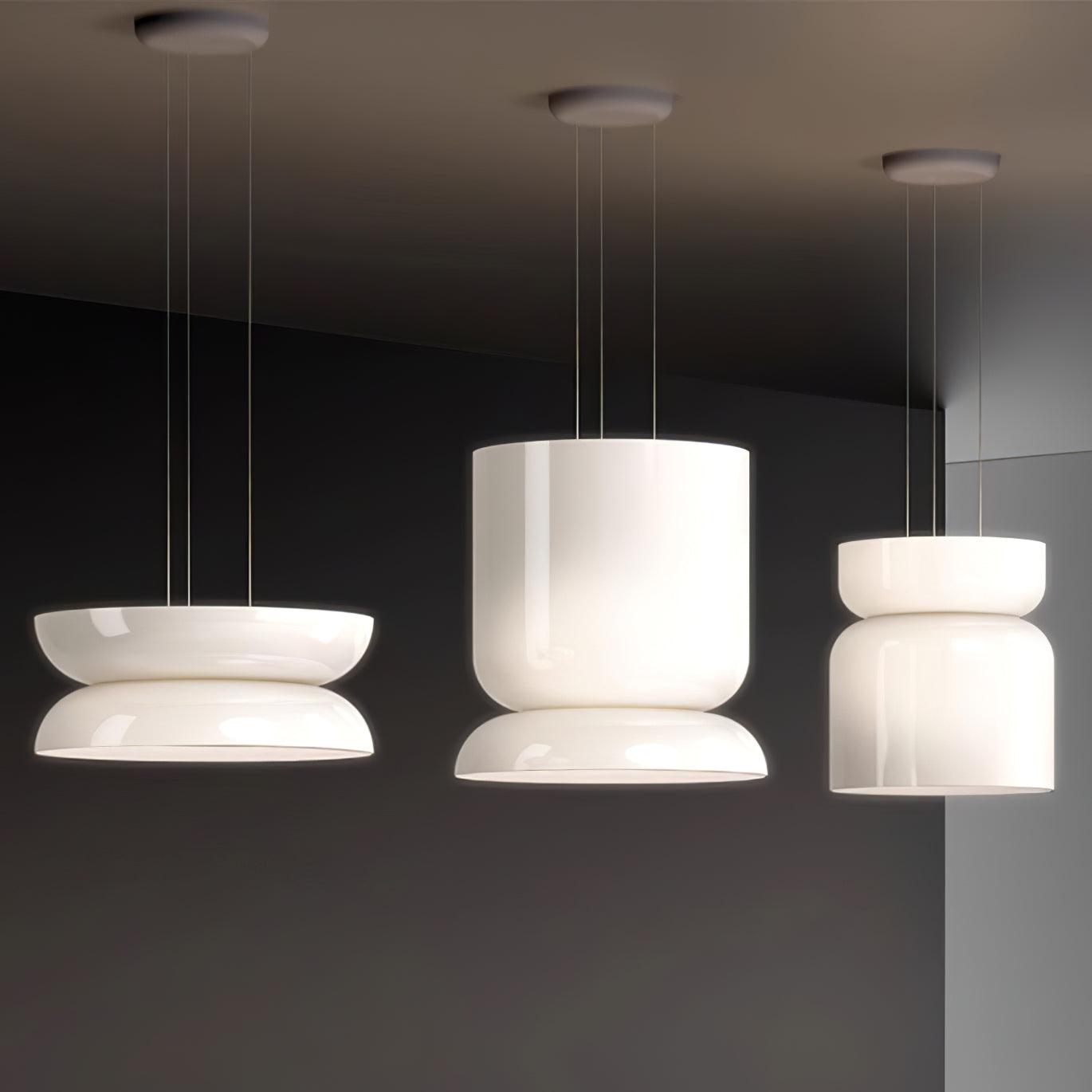 Casorion Modern Minimalistisch LED Glas Pendelleuchte-Letslighting