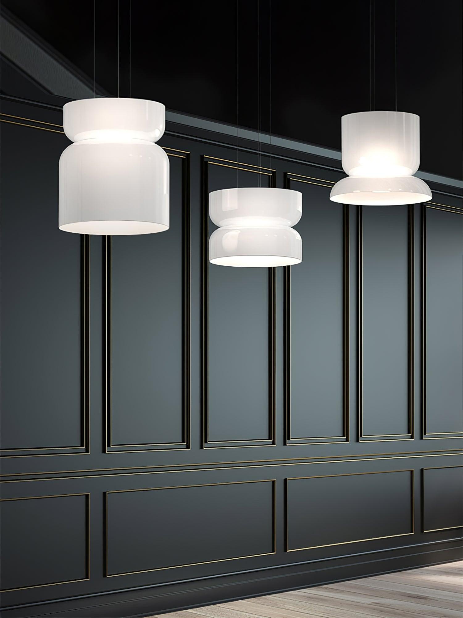 Casorion Modern Minimalistisch LED Glas Pendelleuchte-Letslighting