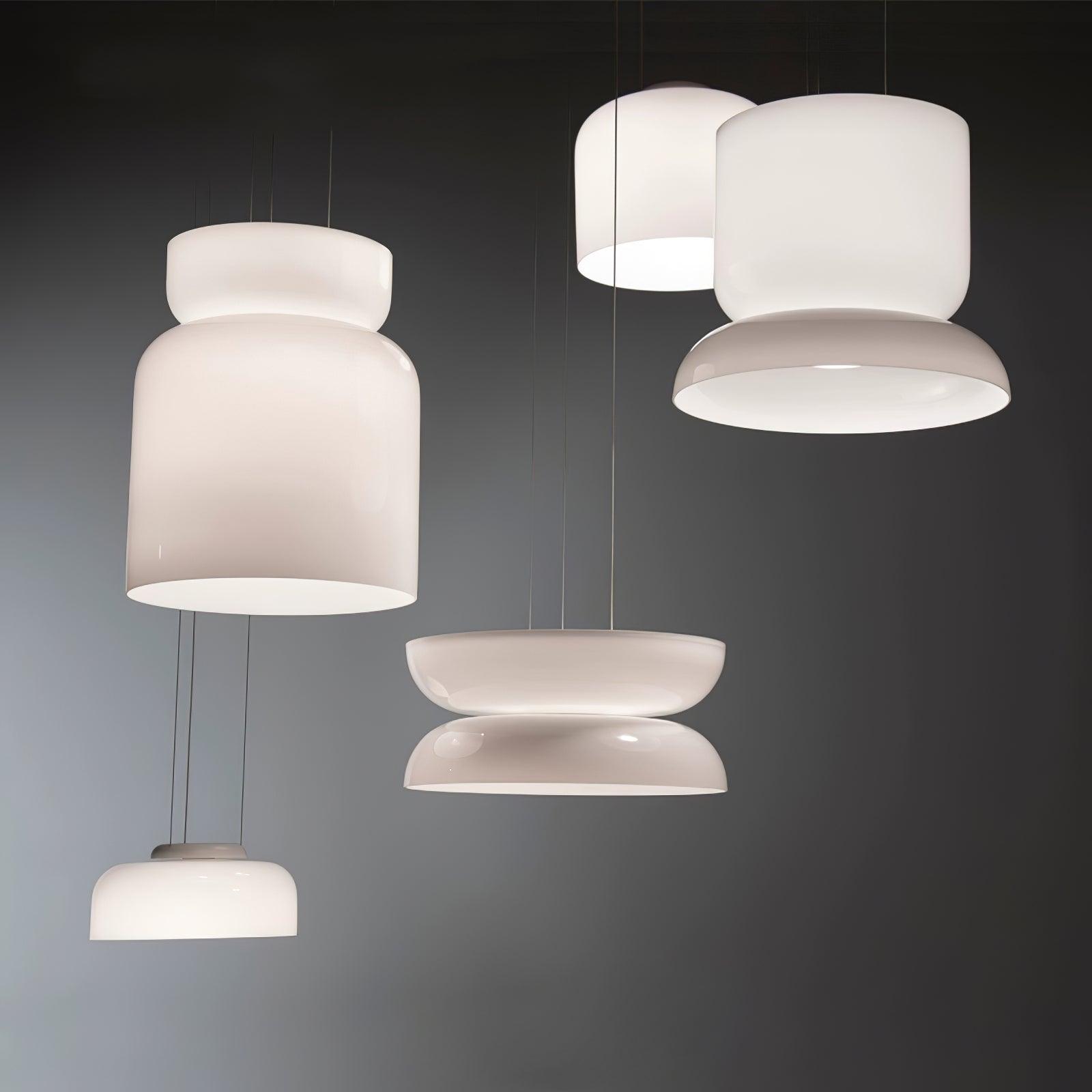 Casorion Modern Minimalistisch LED Glas Pendelleuchte-Letslighting