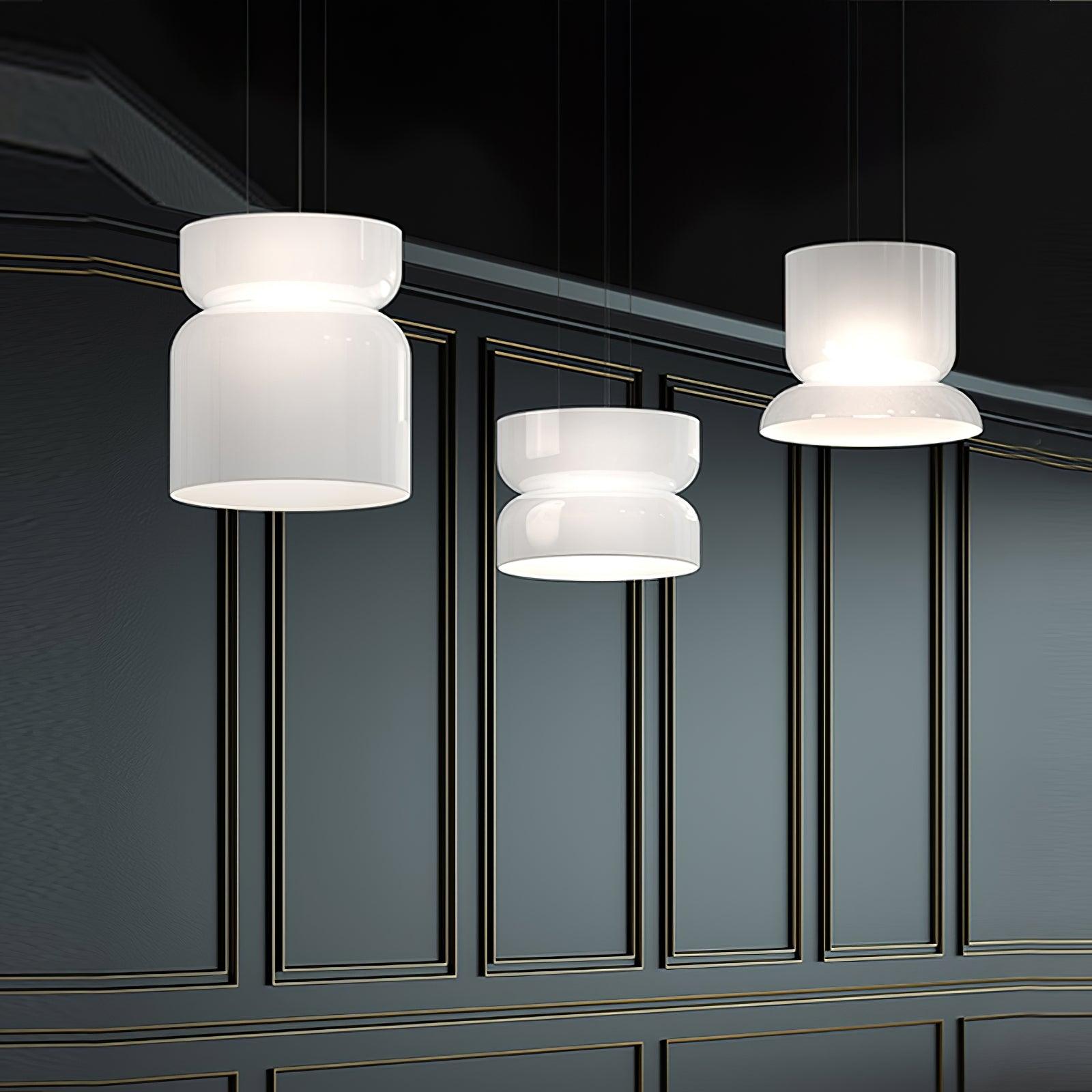 Casorion Modern Minimalistisch LED Glas Pendelleuchte-Letslighting