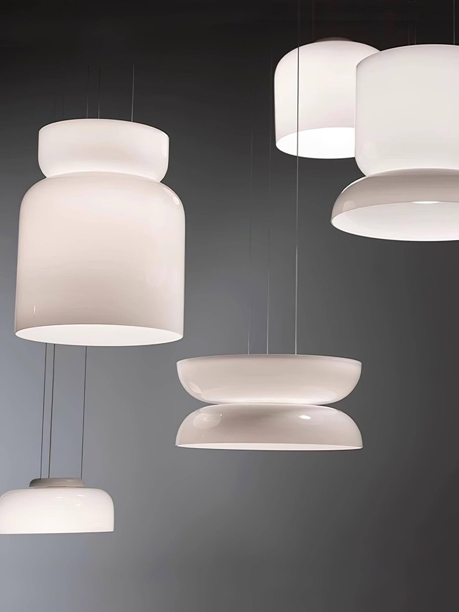 Casorion Modern Minimalistisch LED Glas Pendelleuchte-Letslighting