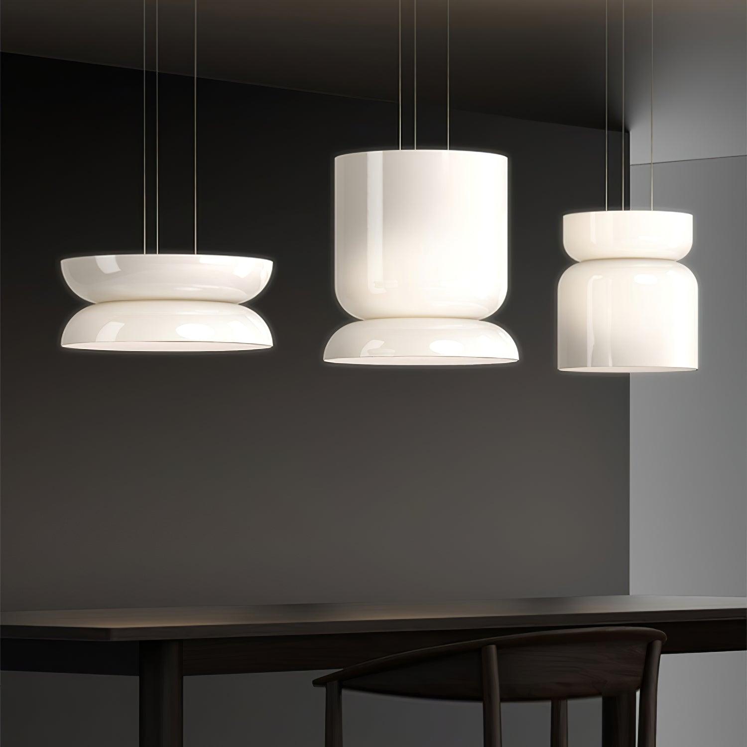 Casorion Modern Minimalistisch LED Glas Pendelleuchte-Letslighting