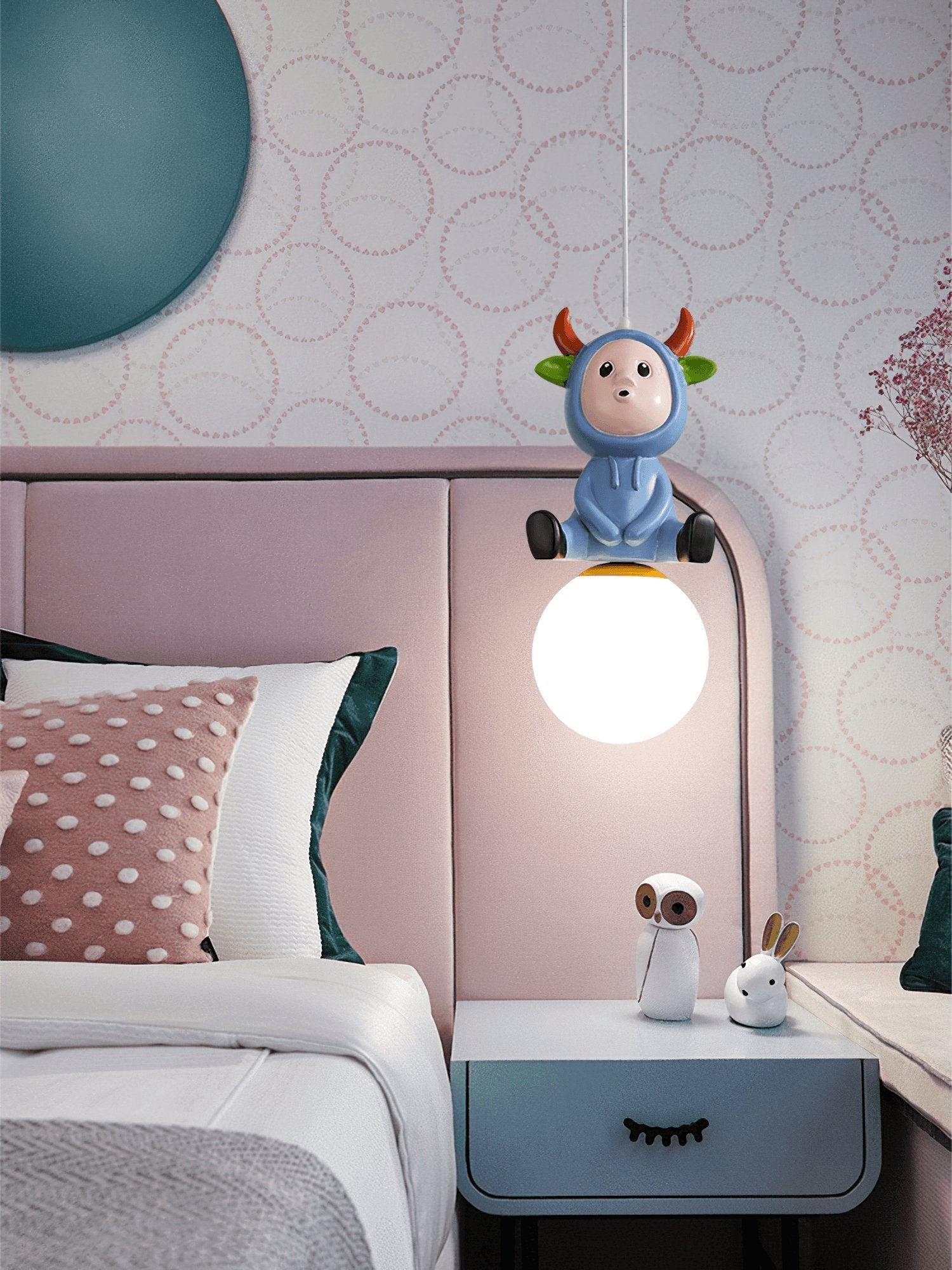 Orabella Pendelleuchte Glas Regentropfen-Letslighting
