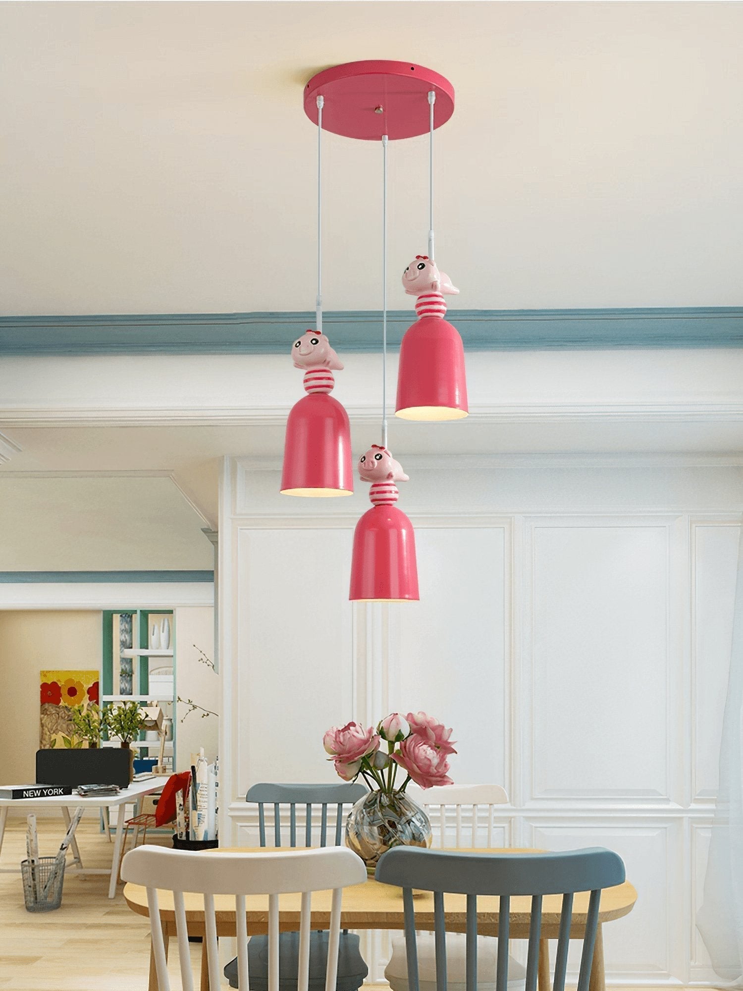 Orabella Pendelleuchte Glas Regentropfen-Letslighting