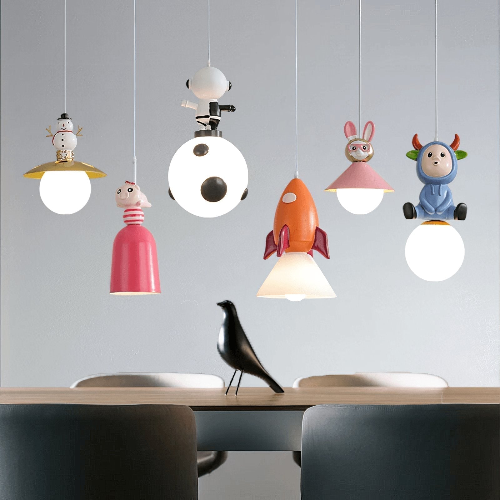 Orabella Pendelleuchte Glas Regentropfen-Letslighting