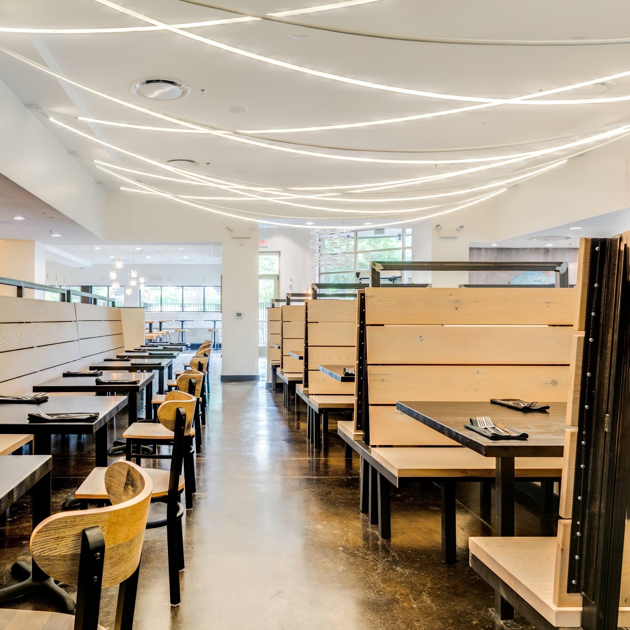 Solara Pendant Lamp Flexible Curve Silicone Brass - Letslighting