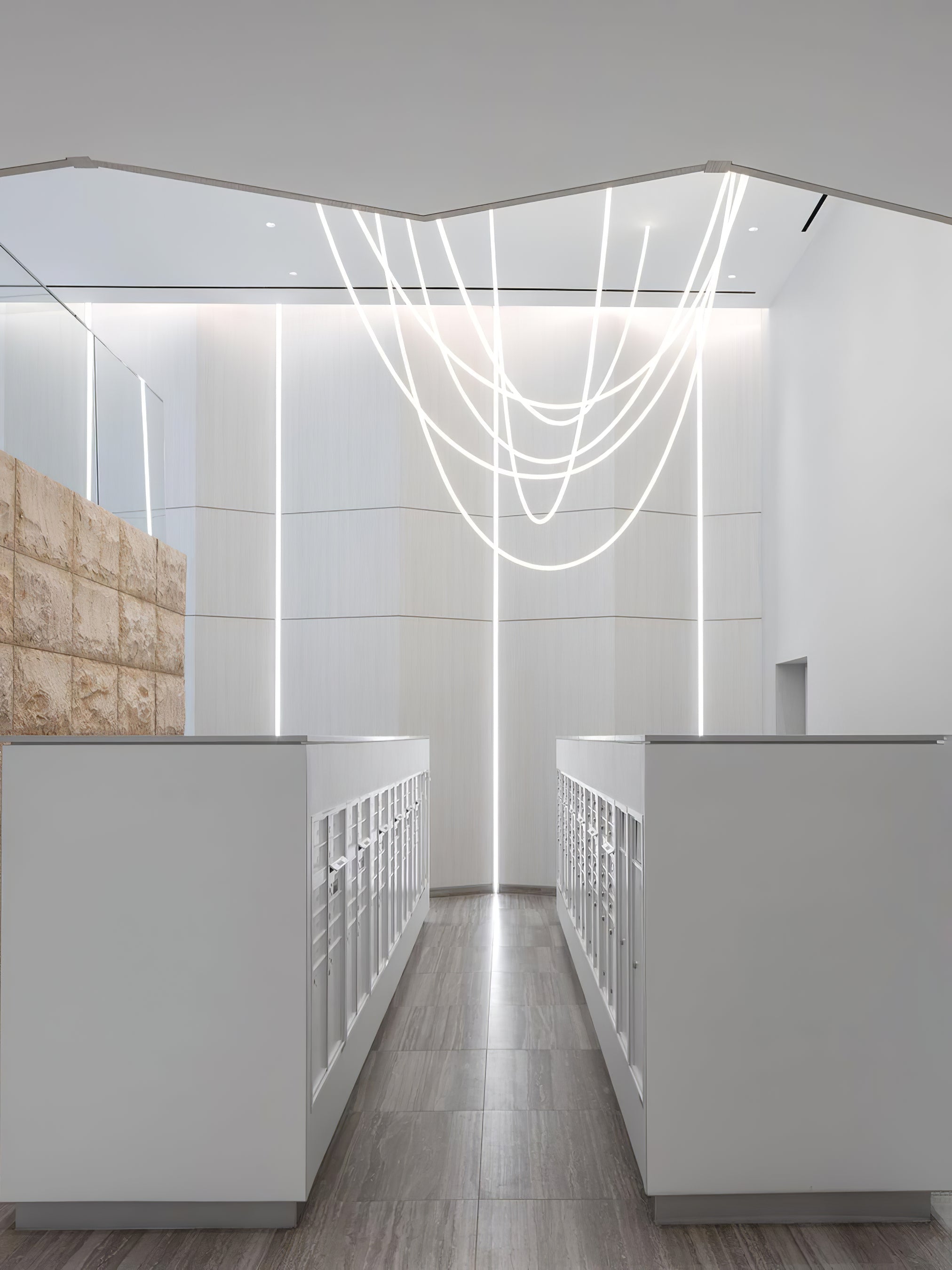 Solara Pendant Lamp Flexible Curve Silicone Brass - Letslighting