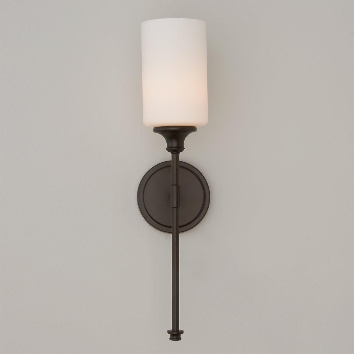 Tracie Vintage Industrie Messing Glas Wandleuchte-Letslighting