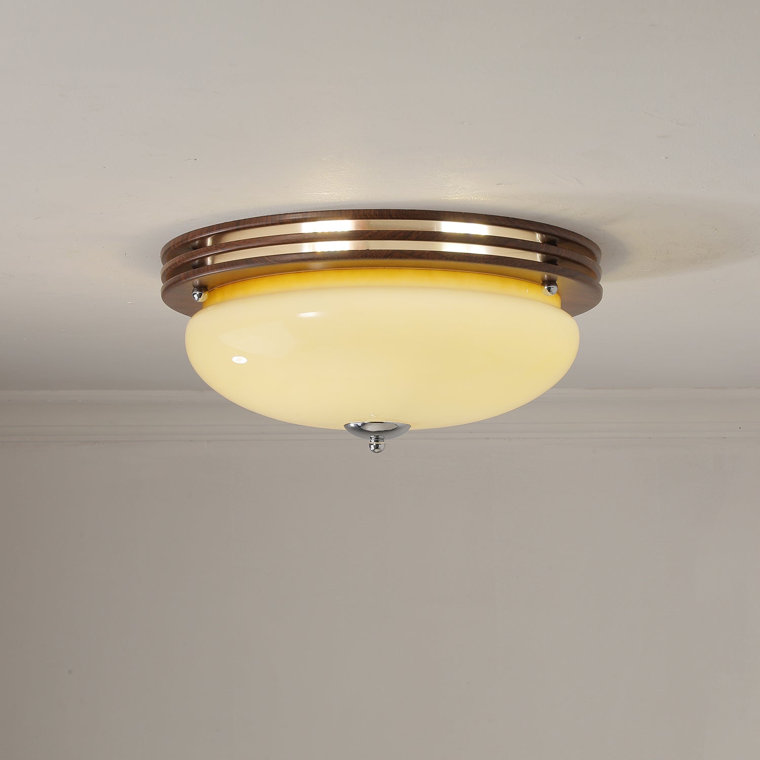 Lysilarae Nordic Art Classic Kugel-Deckenleuchte aus Glas-Letslighting