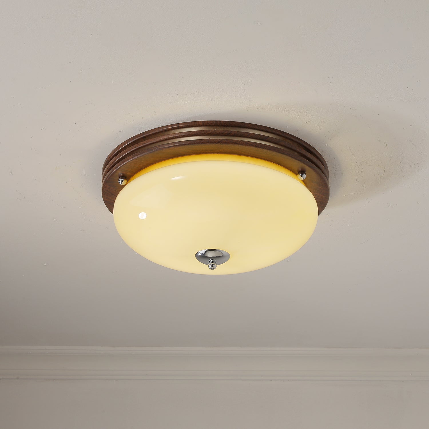 Lysilarae Nordic Art Classic Kugel-Deckenleuchte aus Glas-Letslighting