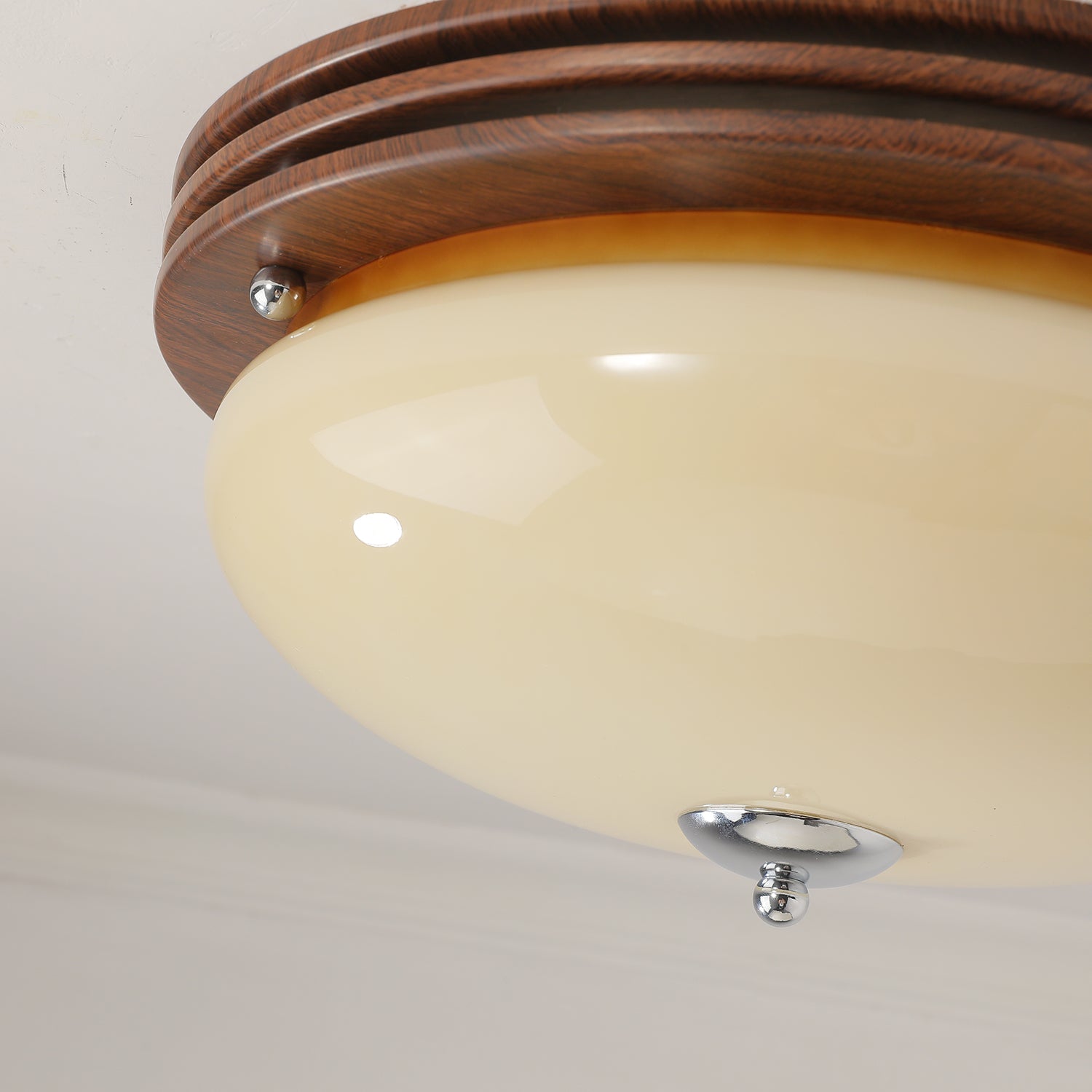 Lysilarae Nordic Art Classic Kugel-Deckenleuchte aus Glas-Letslighting