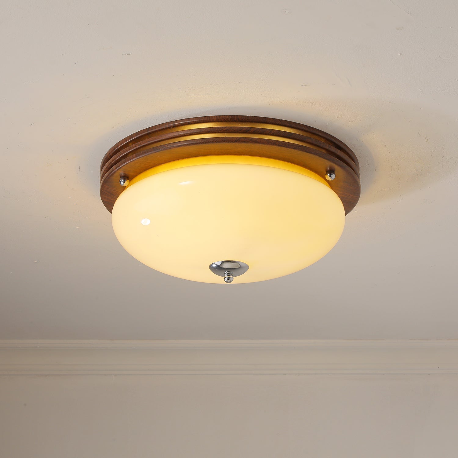Lysilarae Nordic Art Classic Kugel-Deckenleuchte aus Glas-Letslighting