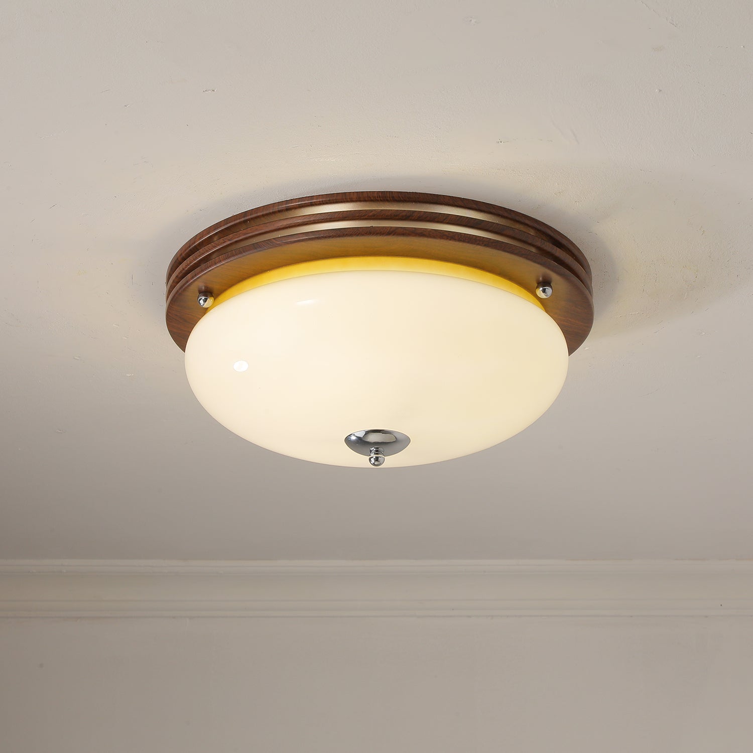 Lysilarae Nordic Art Classic Kugel-Deckenleuchte aus Glas-Letslighting