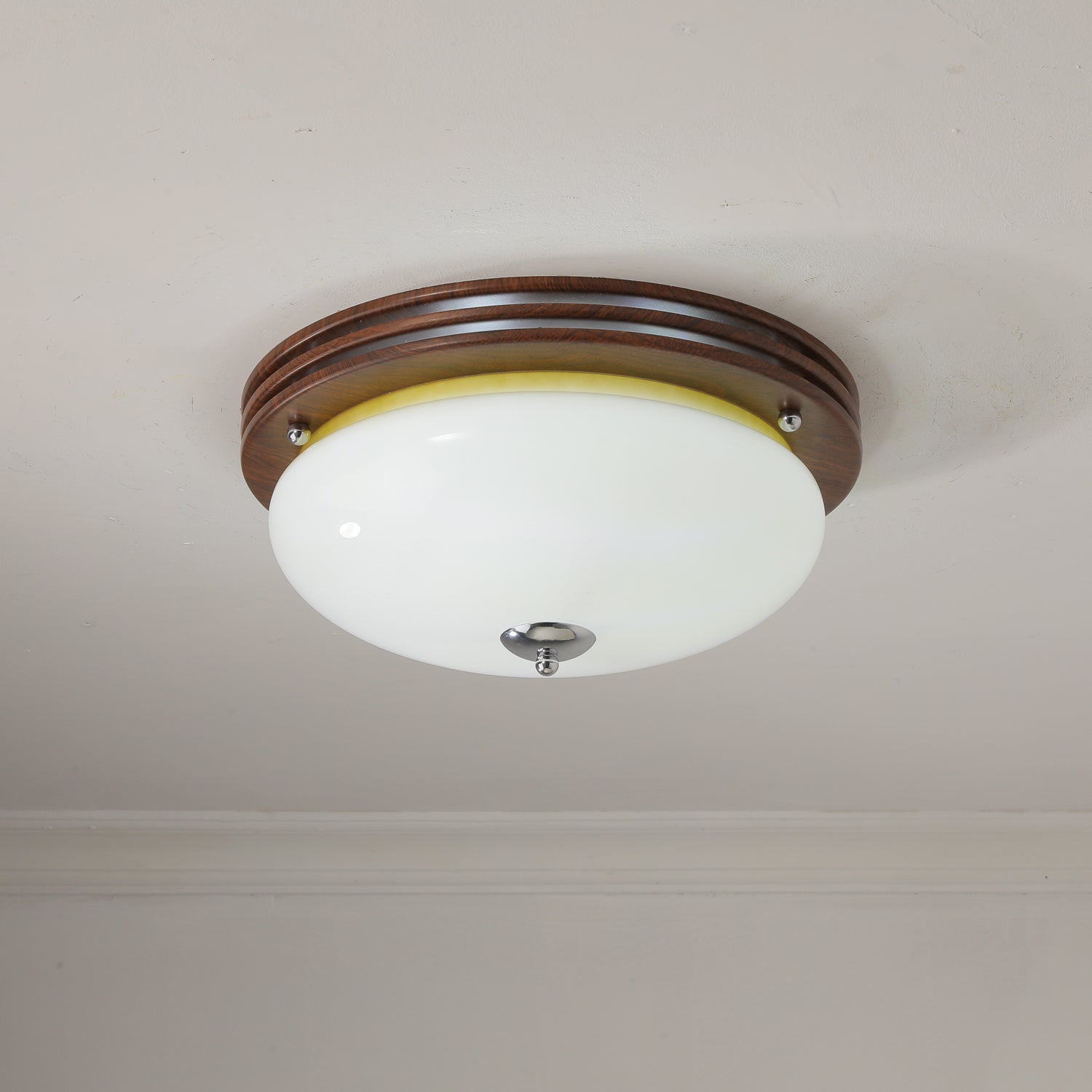 Lysilarae Nordic Art Classic Kugel-Deckenleuchte aus Glas-Letslighting