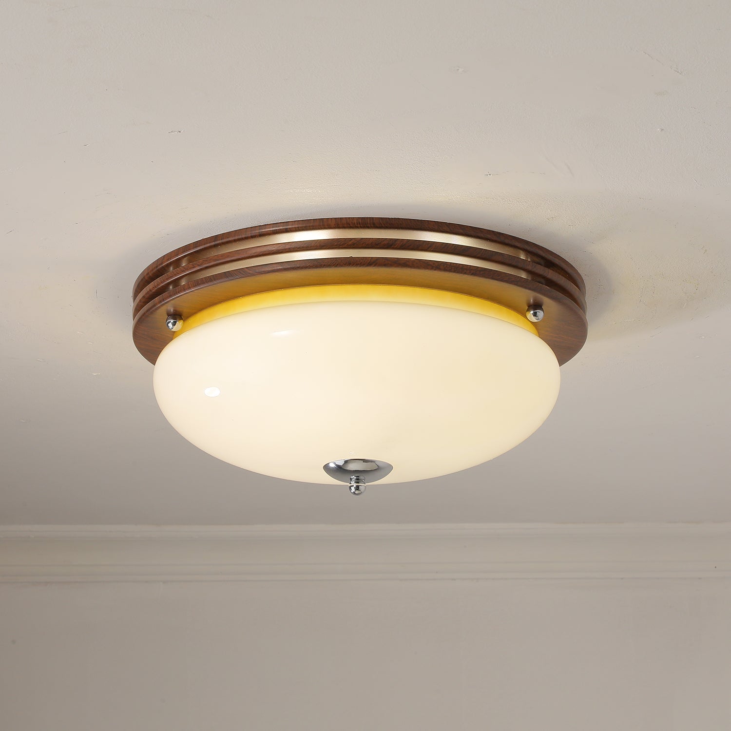 Lysilarae Nordic Art Classic Kugel-Deckenleuchte aus Glas-Letslighting