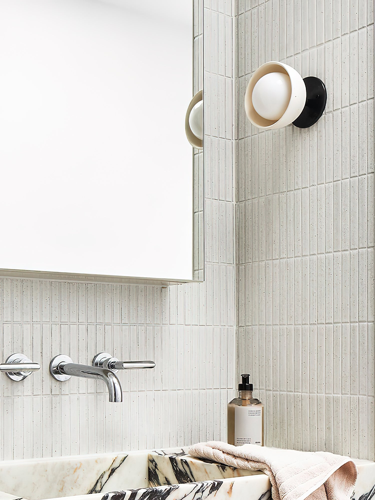 Lia Travertine Wall Light - Neutralighting