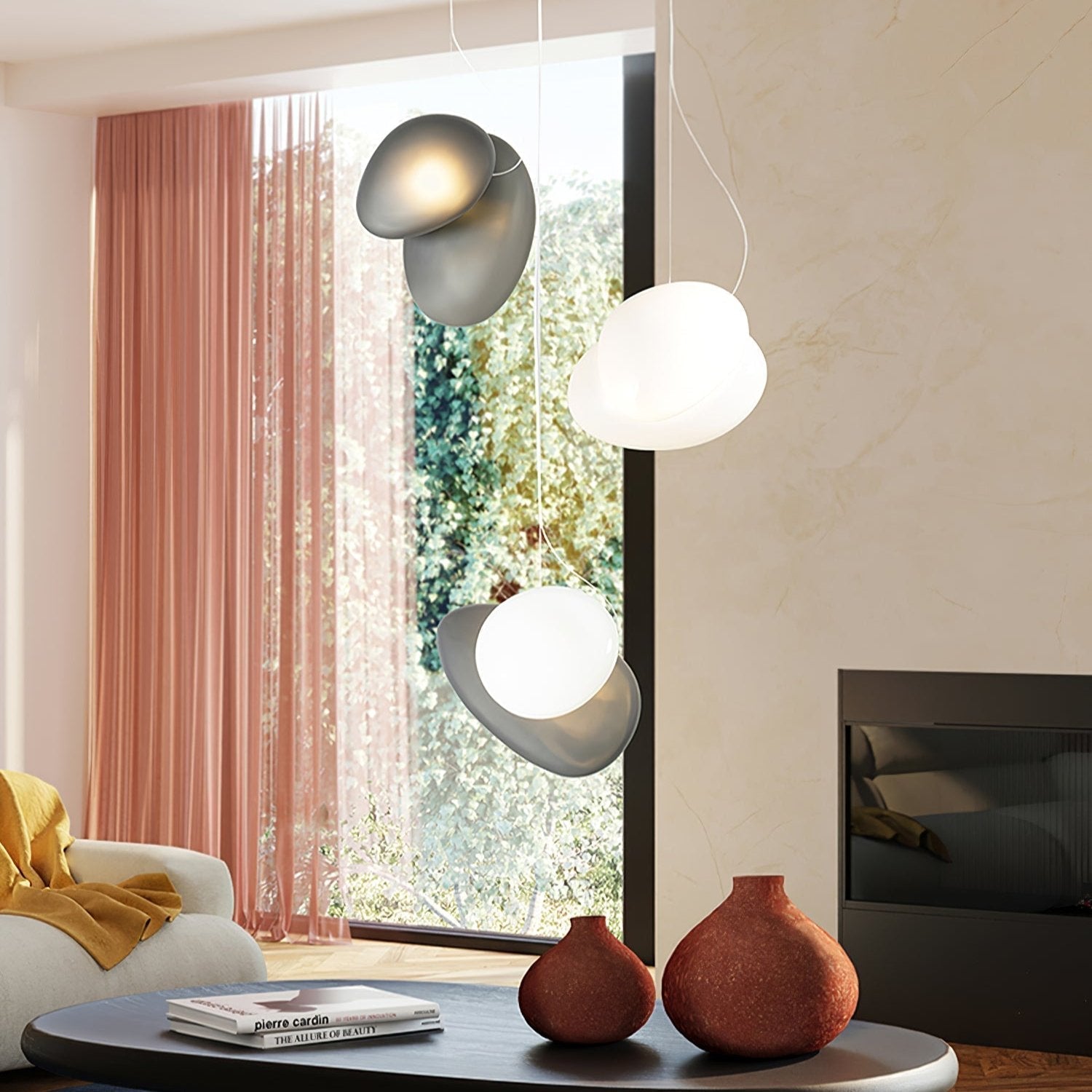 Eclipse Mattglas Pendelleuchte-Letslighting