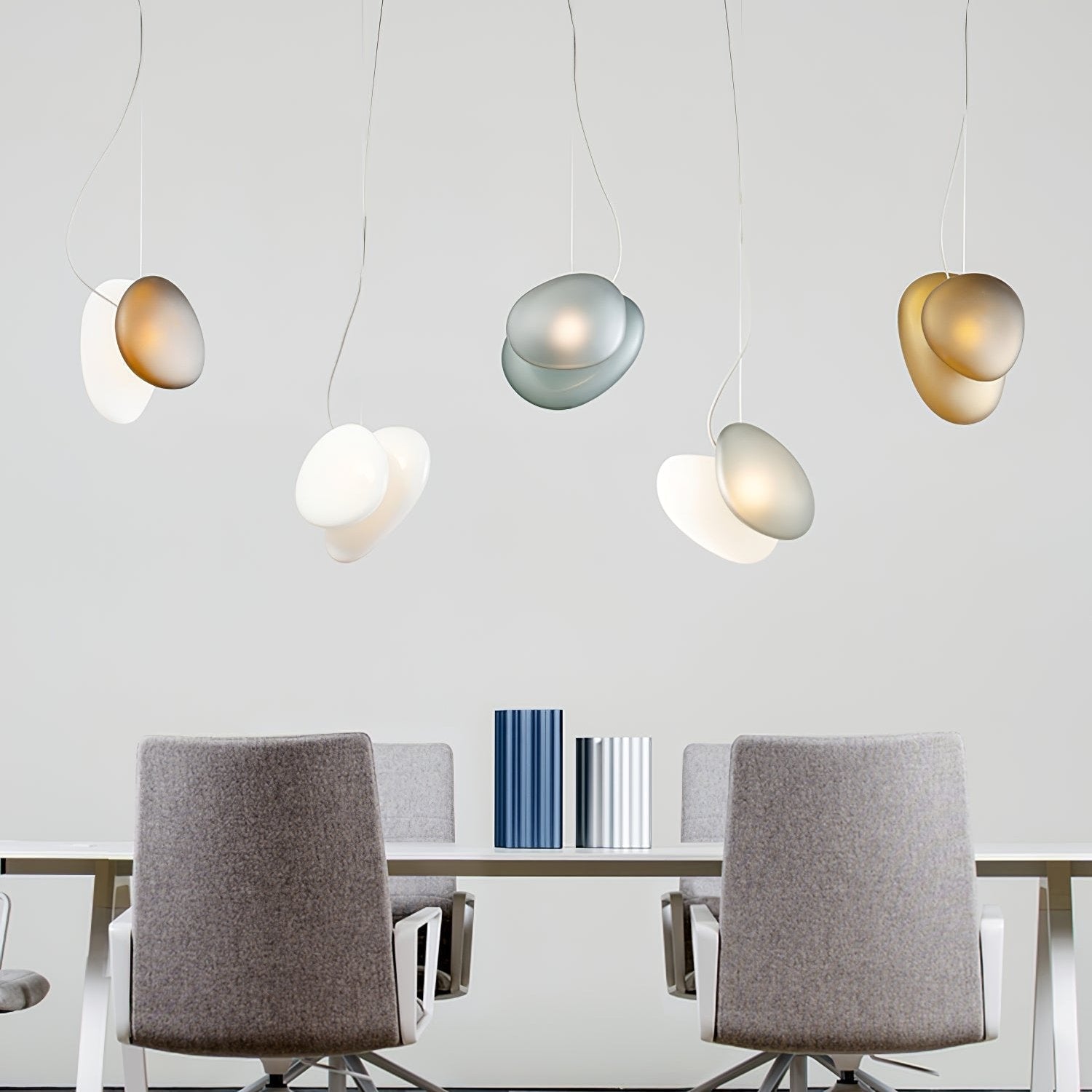 Eclipse Mattglas Pendelleuchte-Letslighting