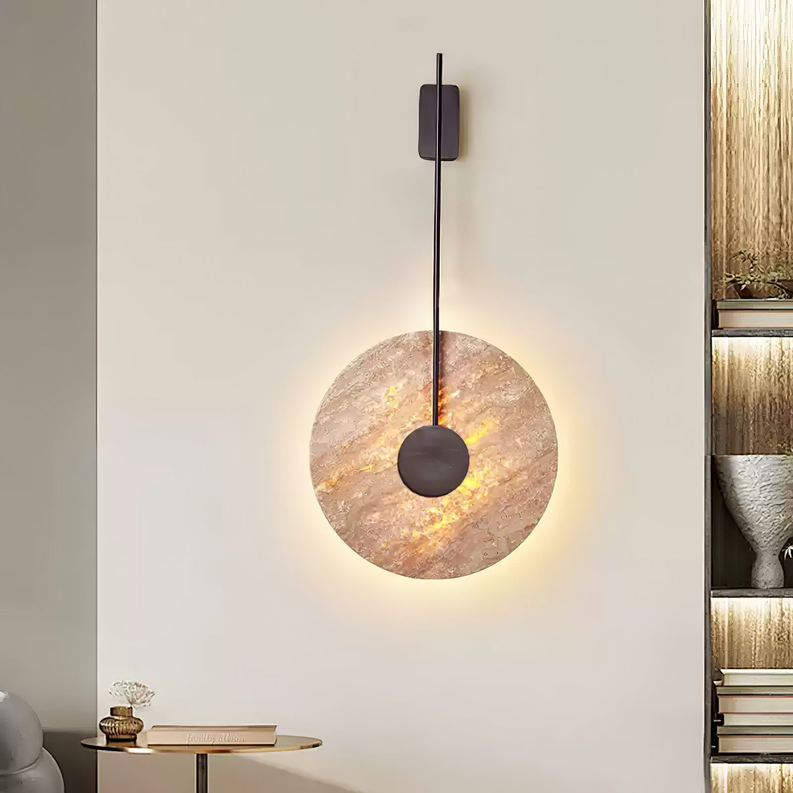 Visolia Travertine Wall Light - Neutralighting