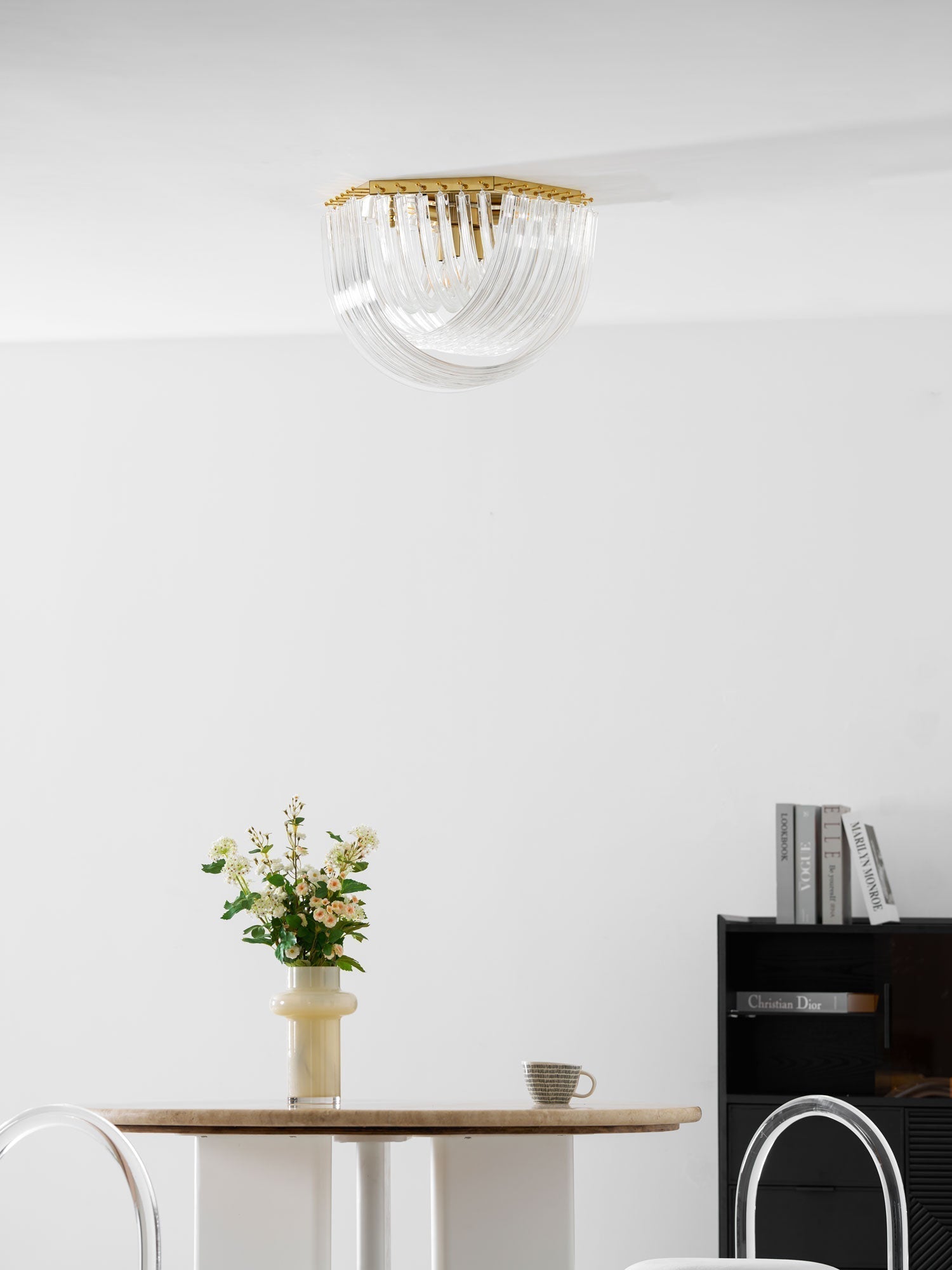 Erphaa Postmoderne Luxus-Deckenleuchte aus Glas-Letslighting